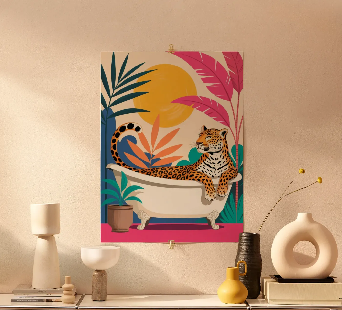 Relax poster by Liberta Studio