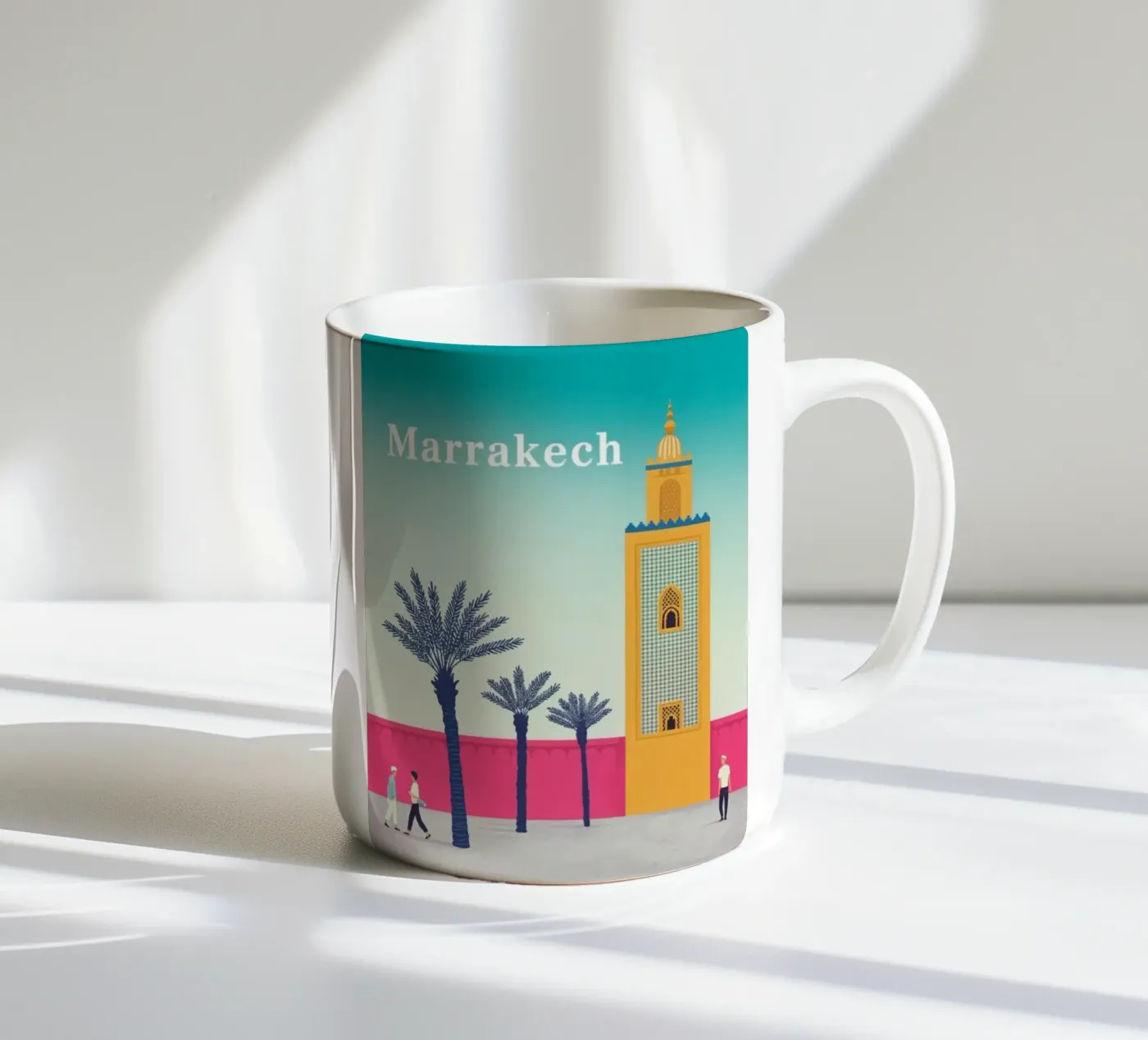 Marrakech ceramic mug by Mayanice