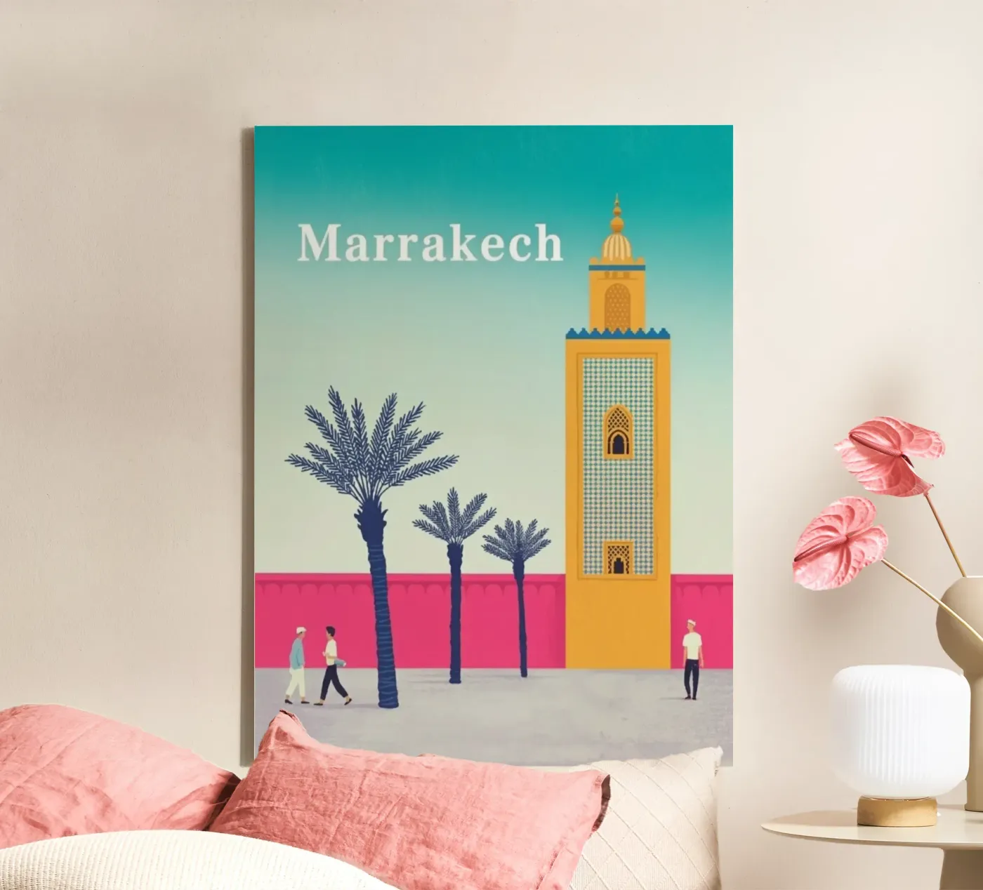 Marrakech canvas by Mayanice