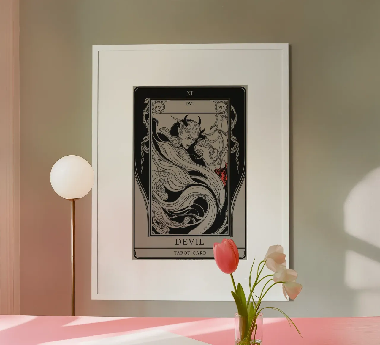 The Devil: Power and Temptation Unveiled poster by Mystique & Muse
