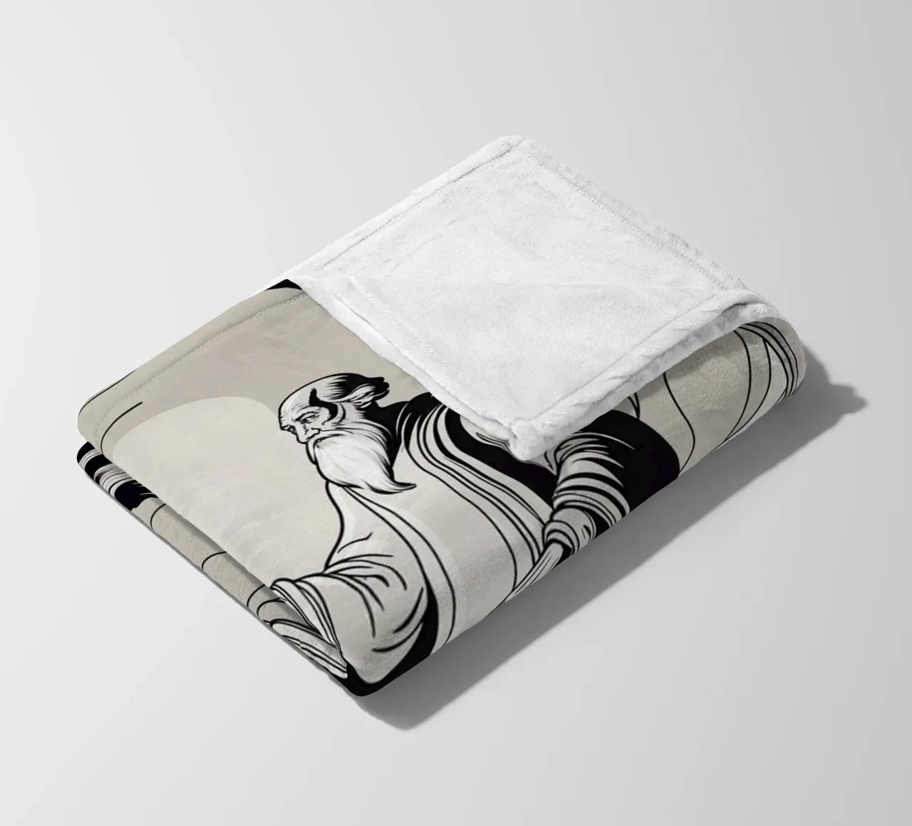 L'Eremita - Guida all'illuminazione coperta in pile da Mystique & Muse