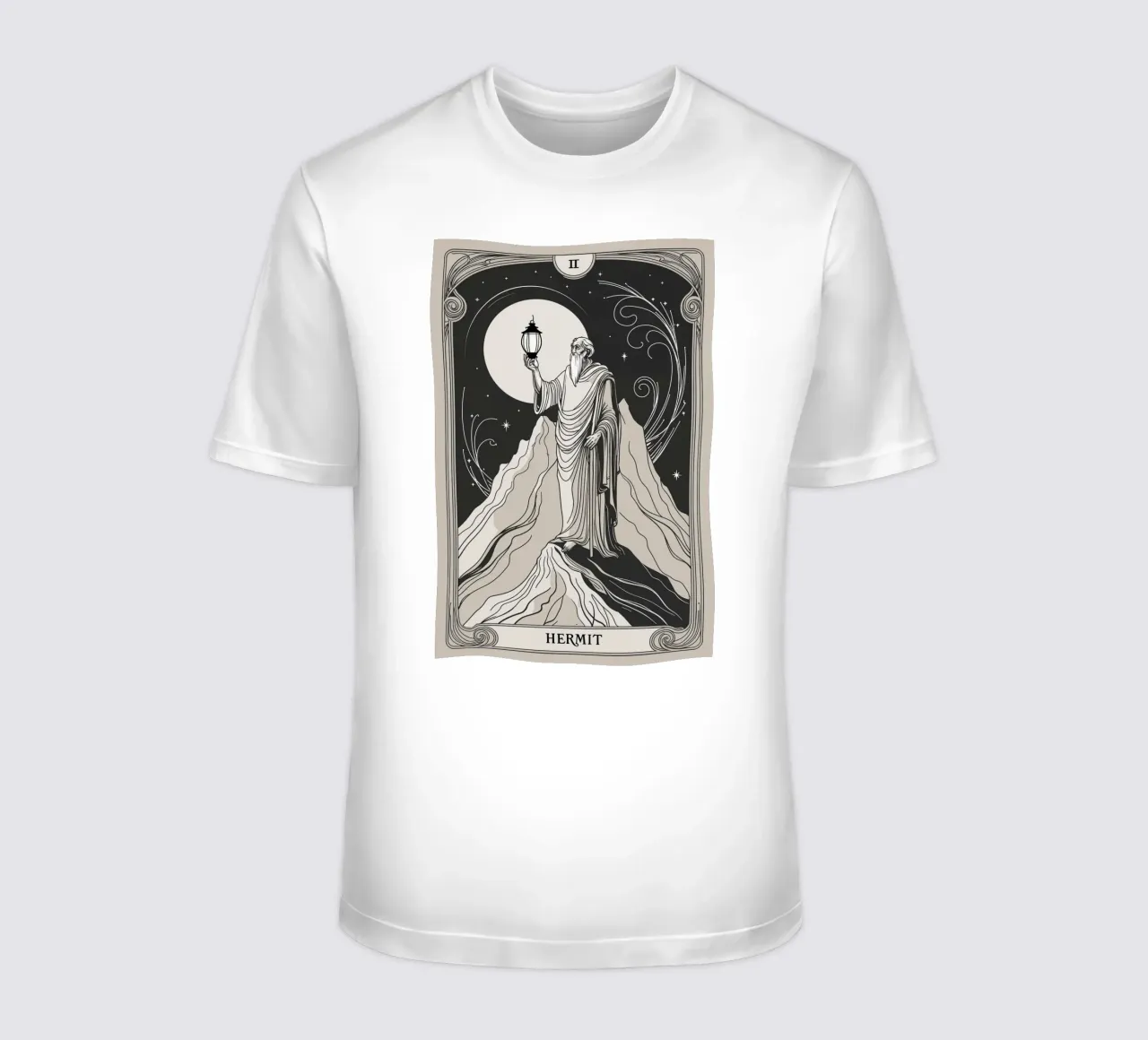L'Eremita - Il sentiero della saggezza interiore t-shirt da Mystique & Muse