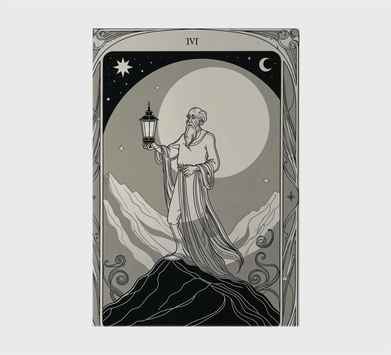 L'ermite - L'illumination de la solitude carnet de notes de Mystique & Muse