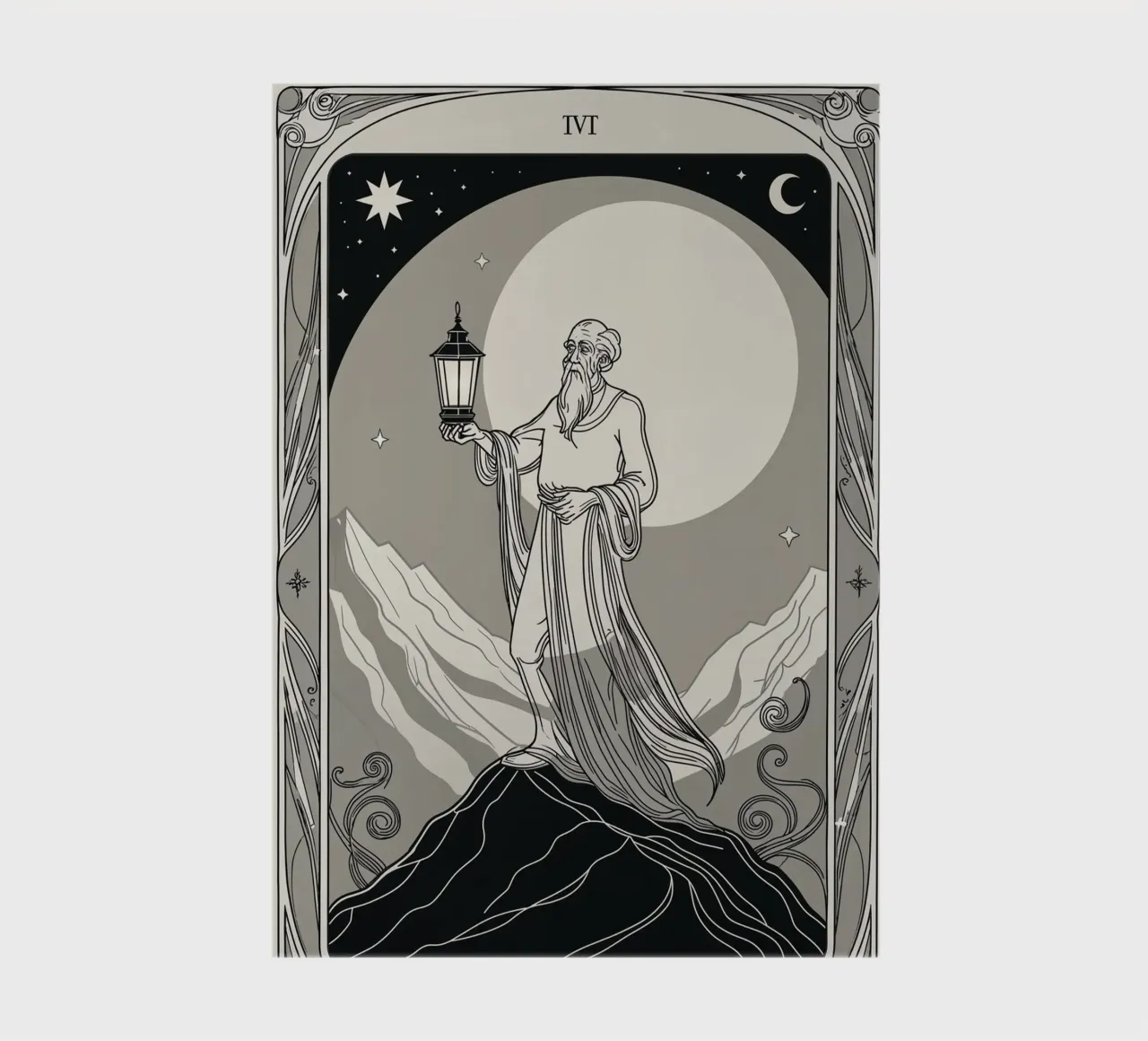L'ermite - L'illumination de la solitude carnet de notes de Mystique & Muse
