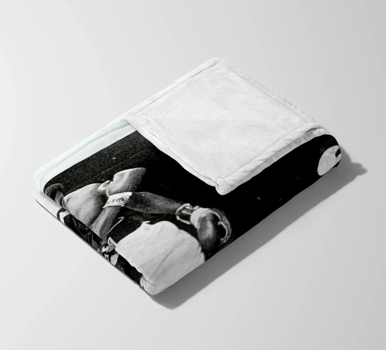 Muhammad Ali rematch with Sonny Liston, 1965 coperta in pile da Gallery Print and Art Limited
