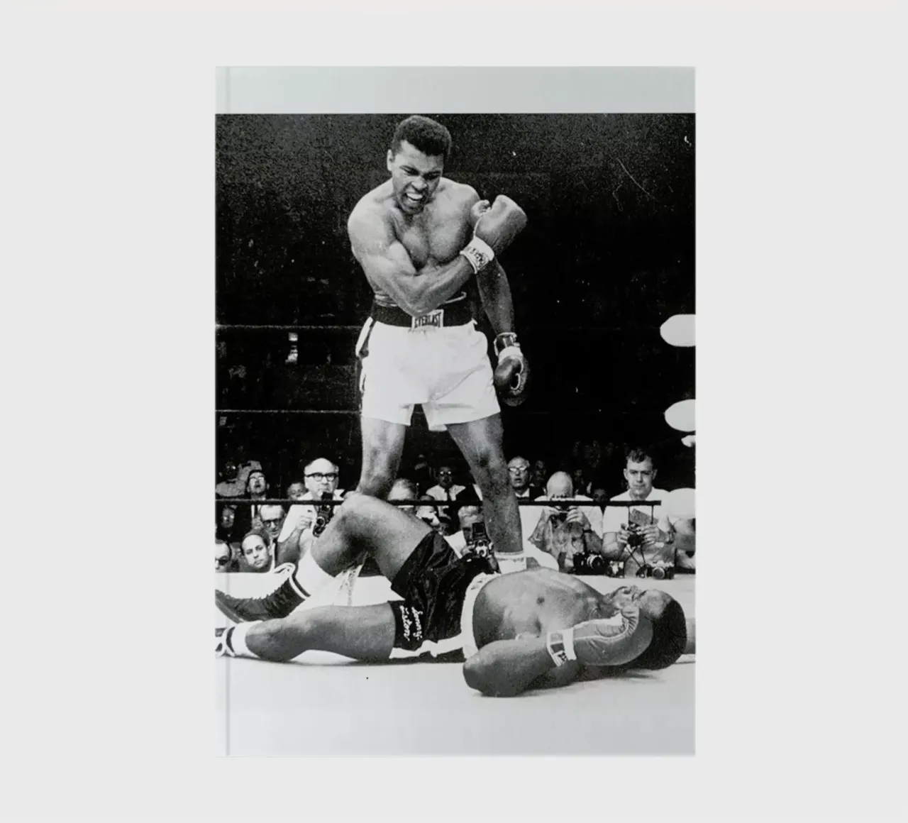 Muhammad Ali rematch with Sonny Liston, 1965 carnet de notes de Gallery Print and Art Limited