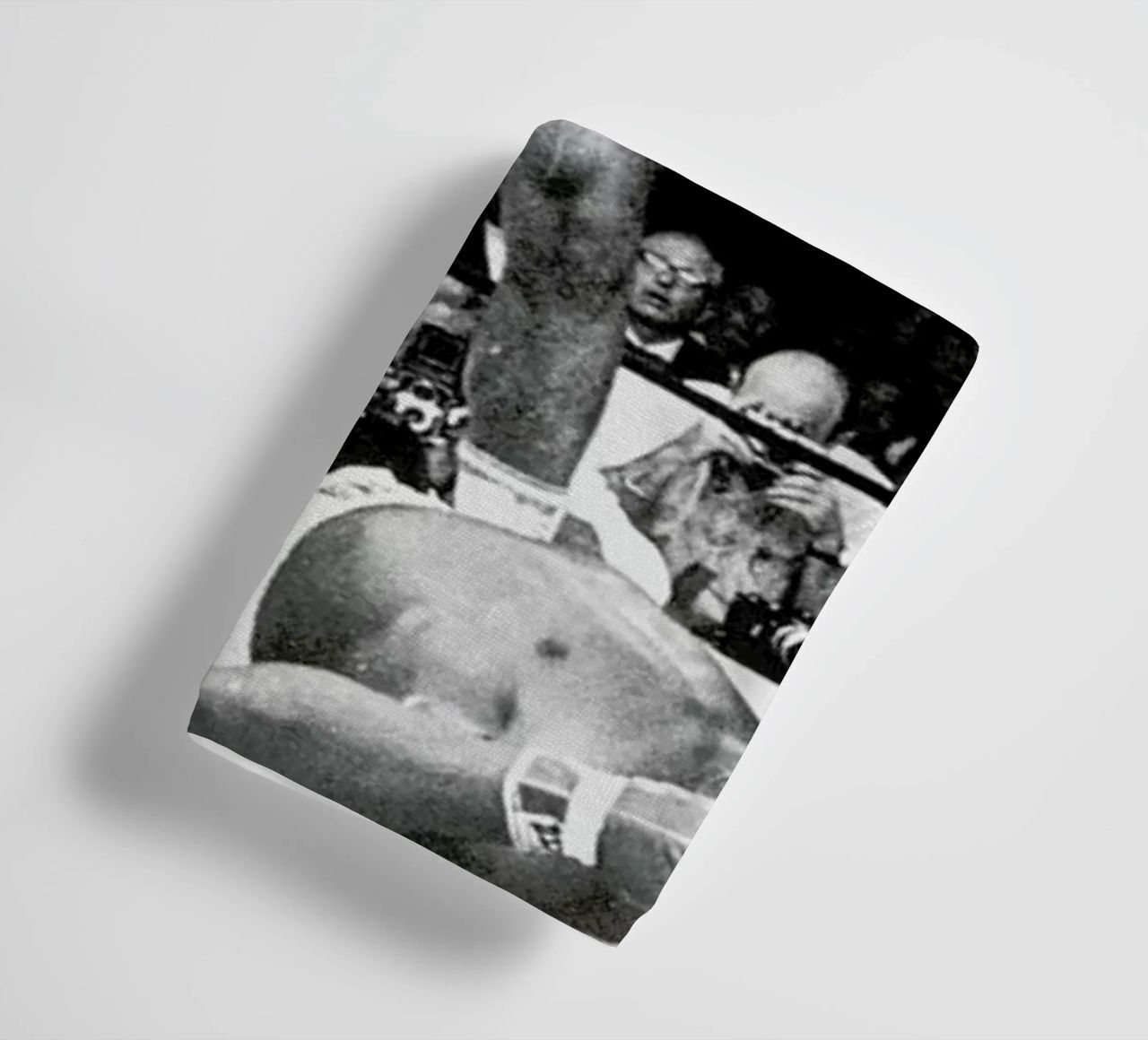 Muhammad Ali rematch with Sonny Liston, 1965 towel by Gallery Print and Art Limited