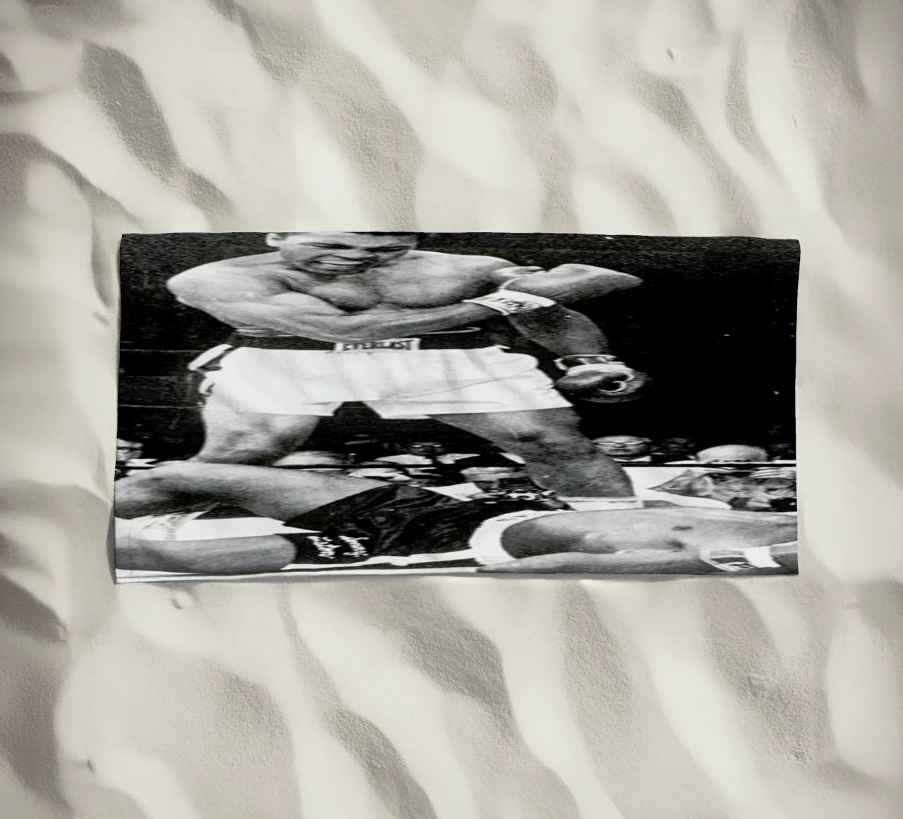 Muhammad Ali rematch with Sonny Liston, 1965 telo mare da Gallery Print and Art Limited