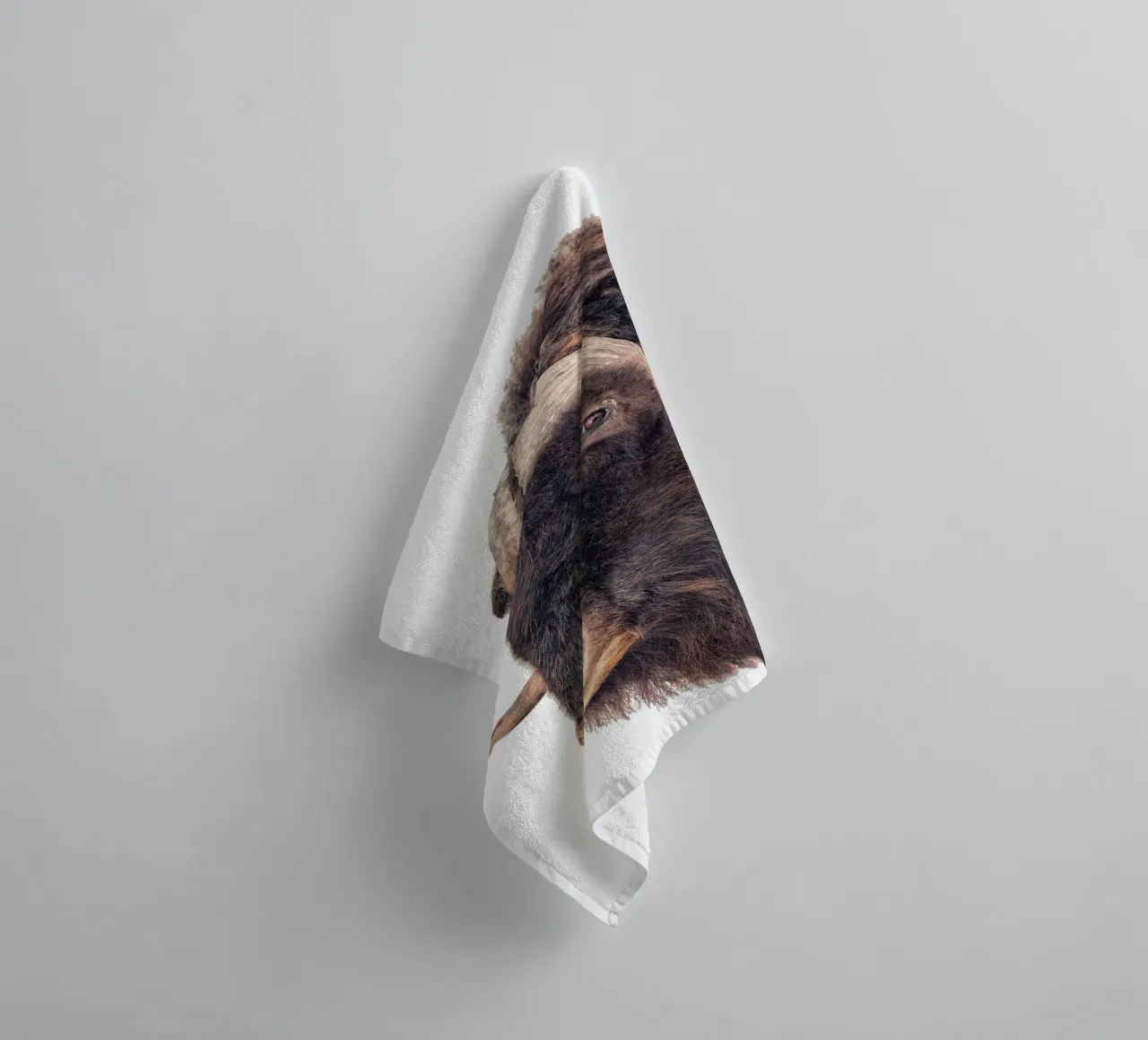 Bisonte asciugamano da bagno da Curious Collections by Marielle Leenders