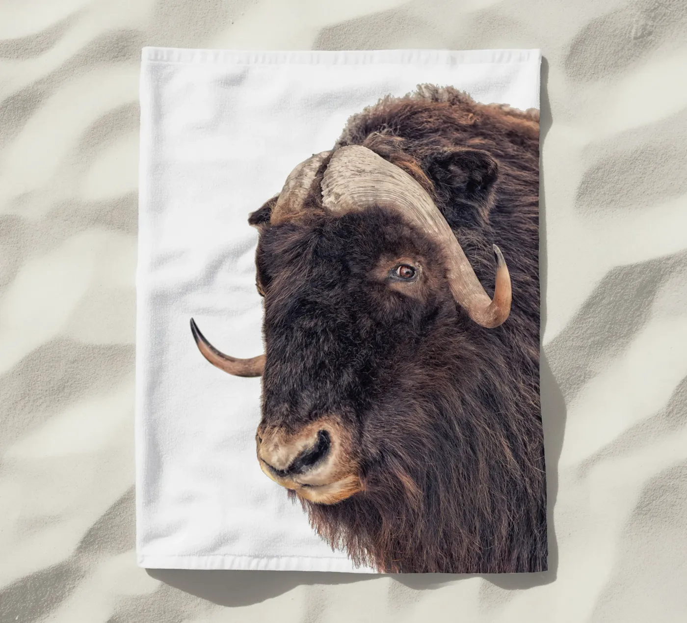 Bisonte telo mare da Curious Collections by Marielle Leenders