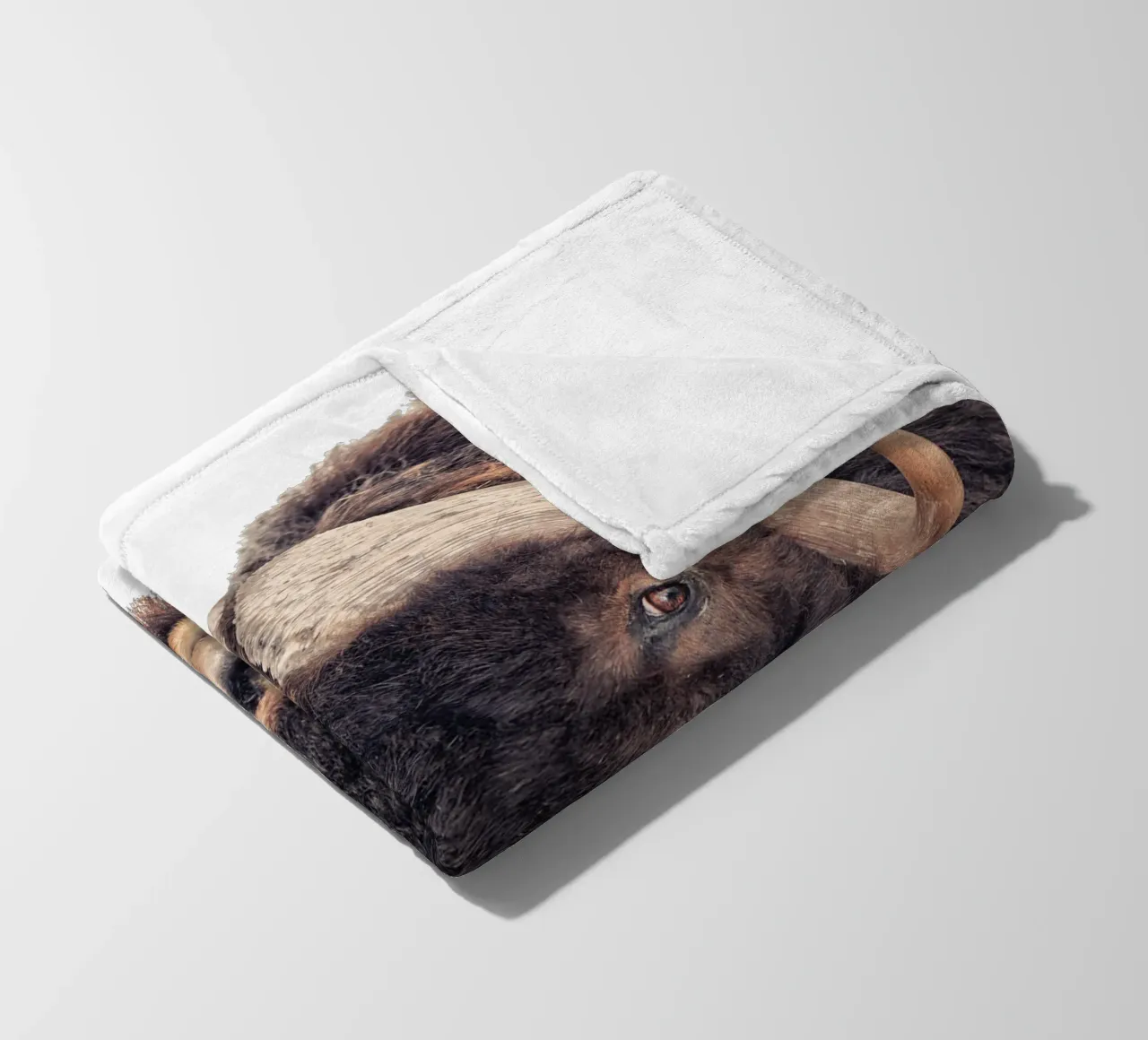 Bison Fleecedecke von Curious Collections by Marielle Leenders