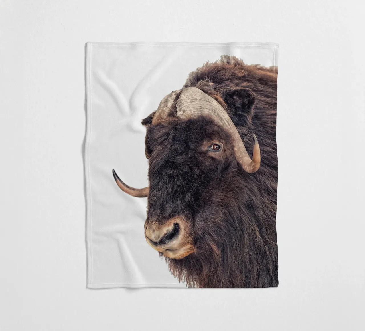 Bisonte coperta in pile da Curious Collections by Marielle Leenders