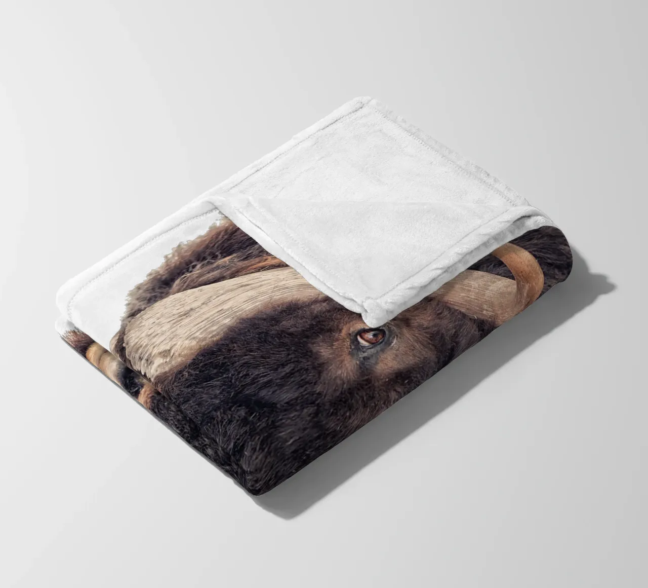 Bison Fleecedecke von Curious Collections by Marielle Leenders