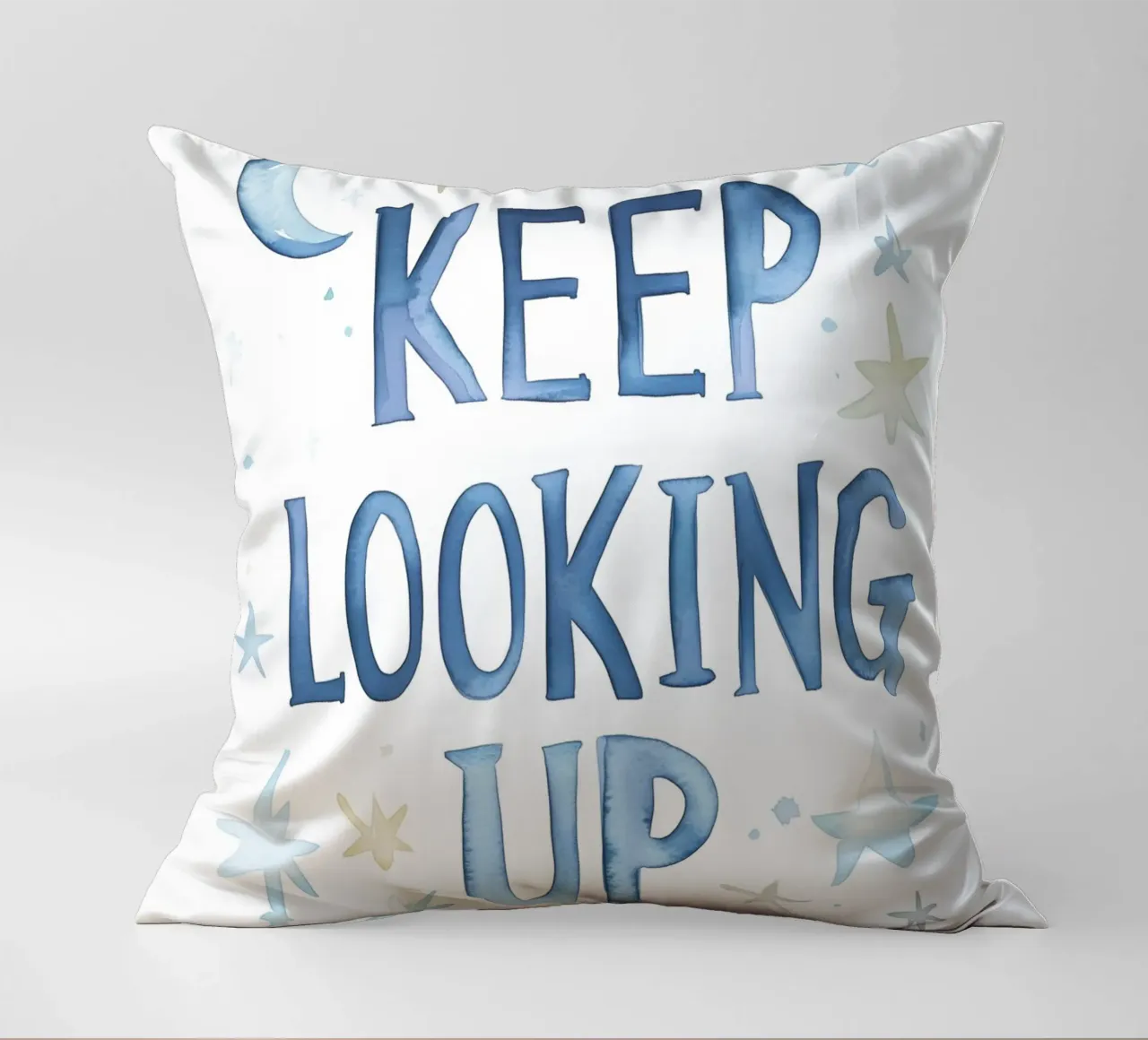 Keep Looking Up cuscino da treechild