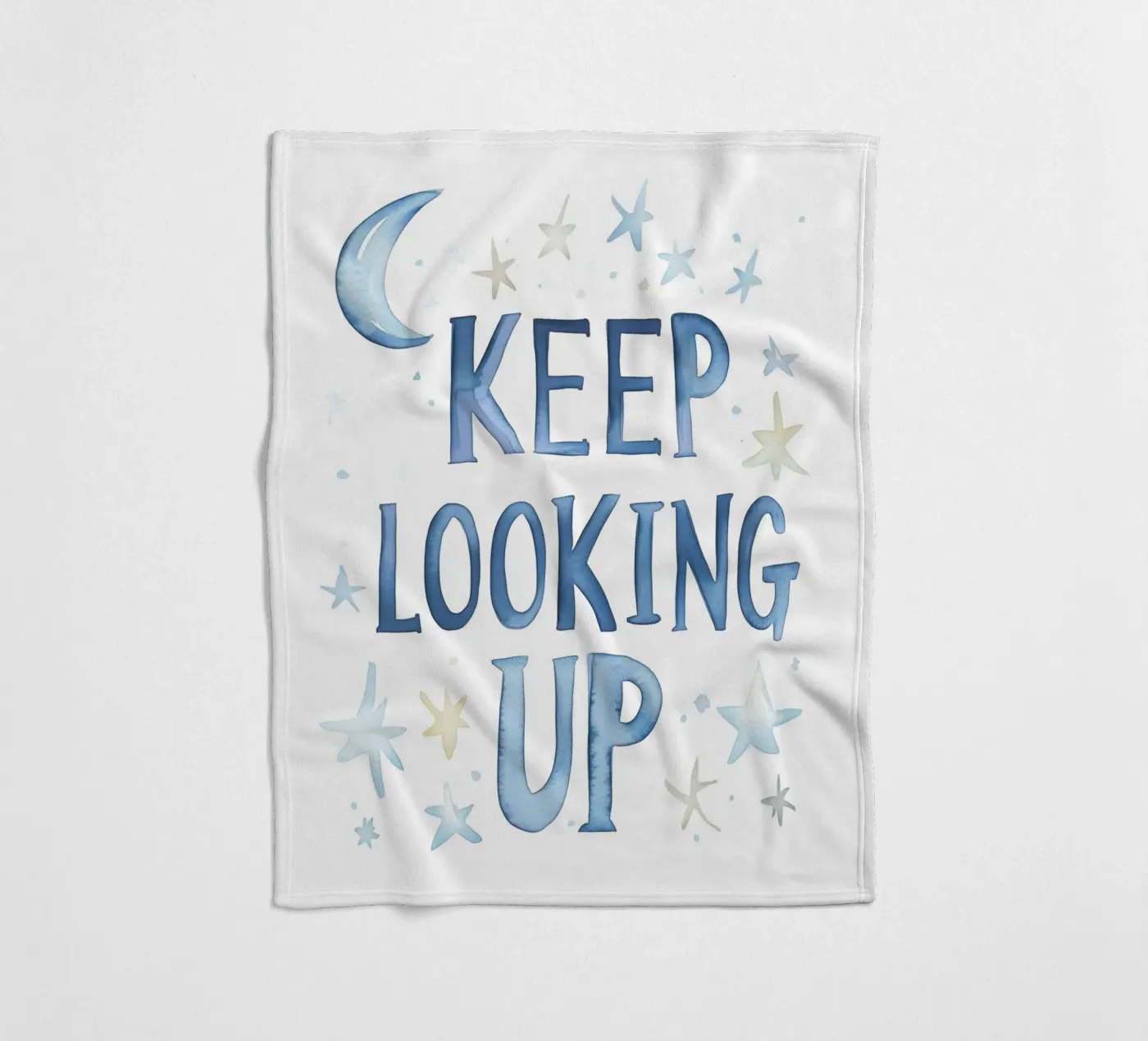 Keep Looking Up Fleecedecke von treechild