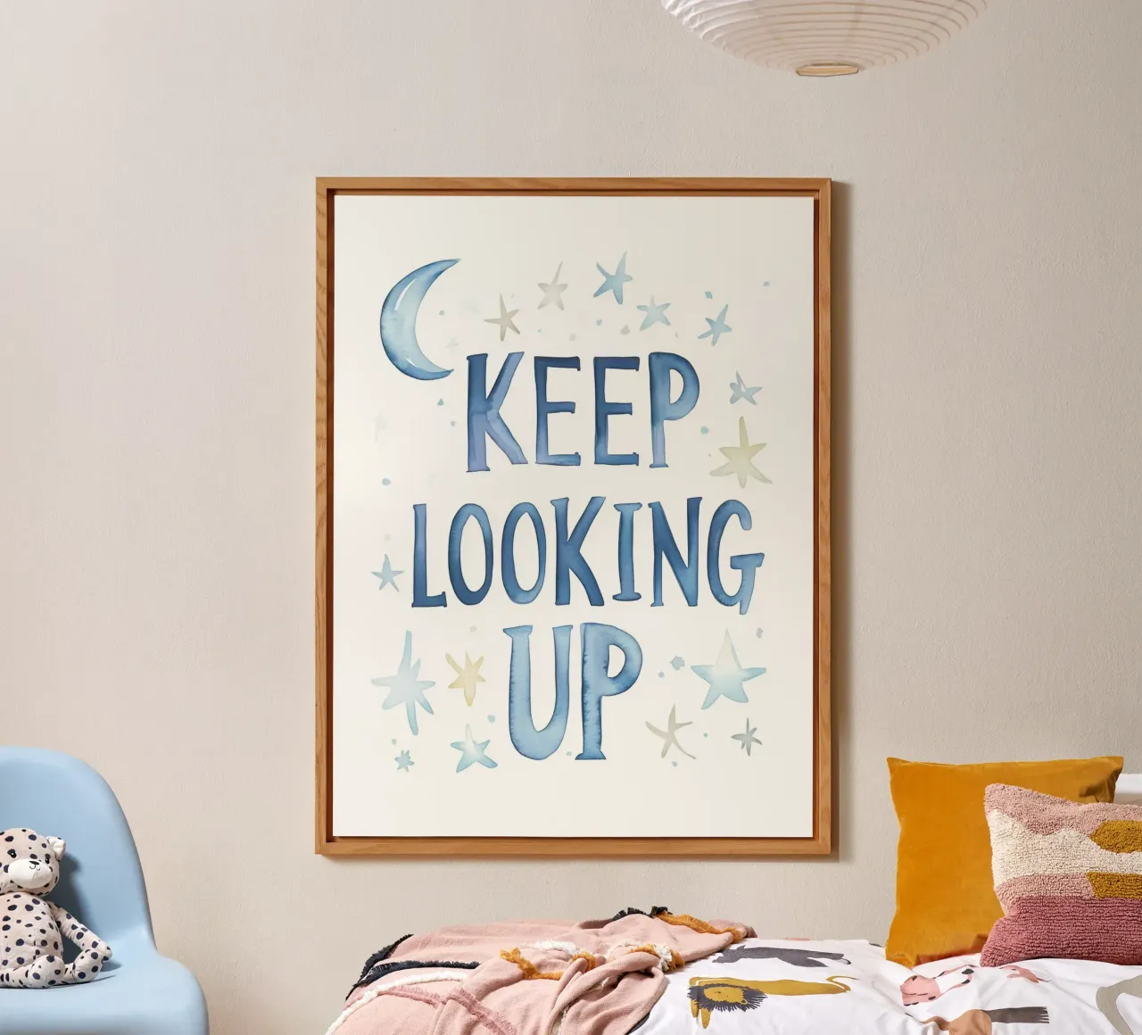 Keep Looking Up alluminio dibond da treechild
