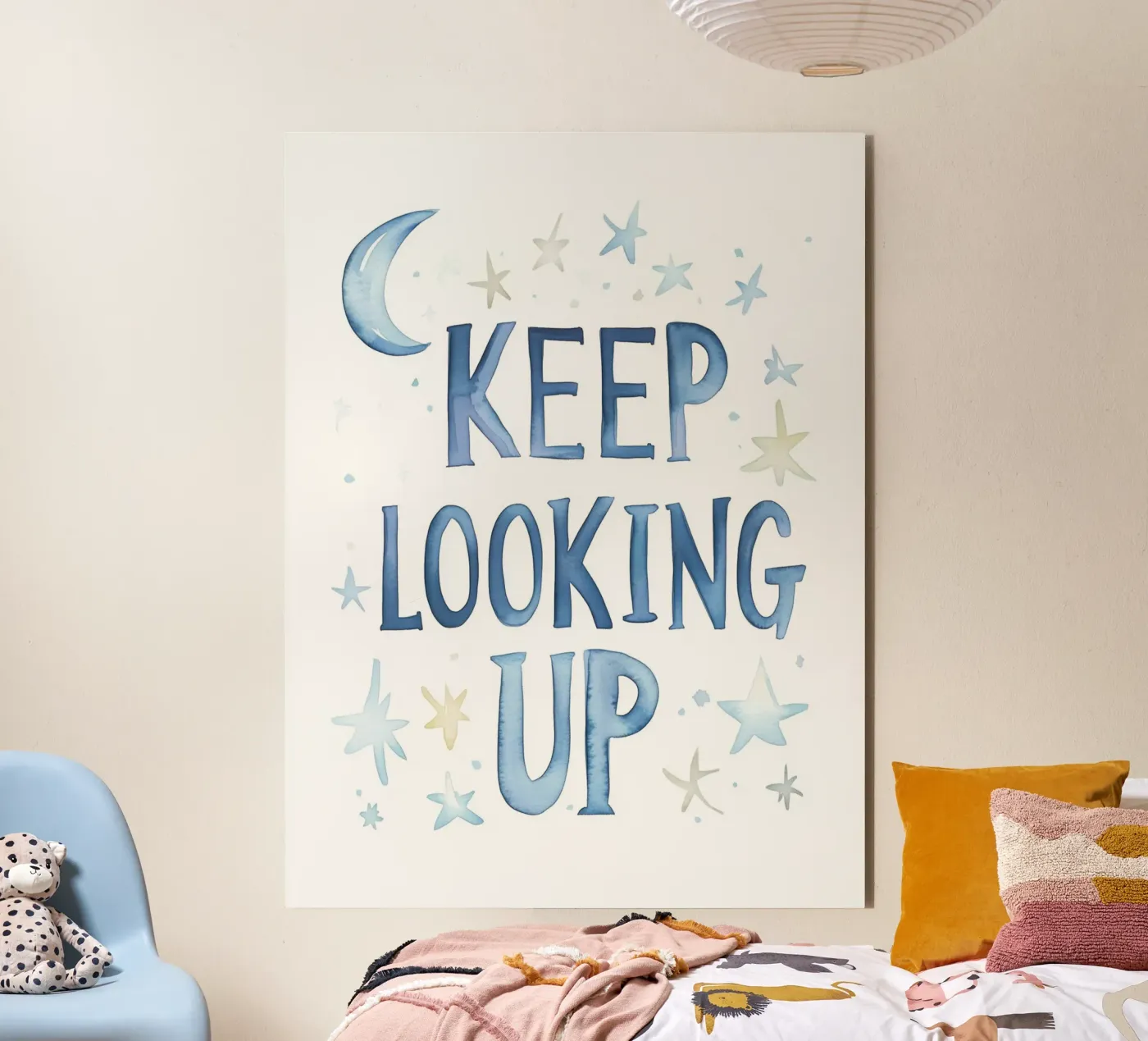 Keep Looking Up alluminio dibond da treechild