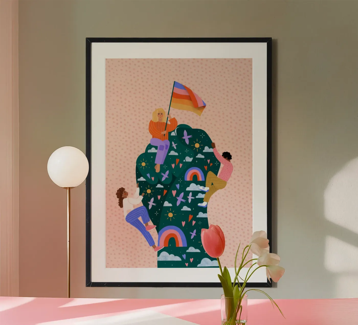 Happy Pride poster da Bea Mueller