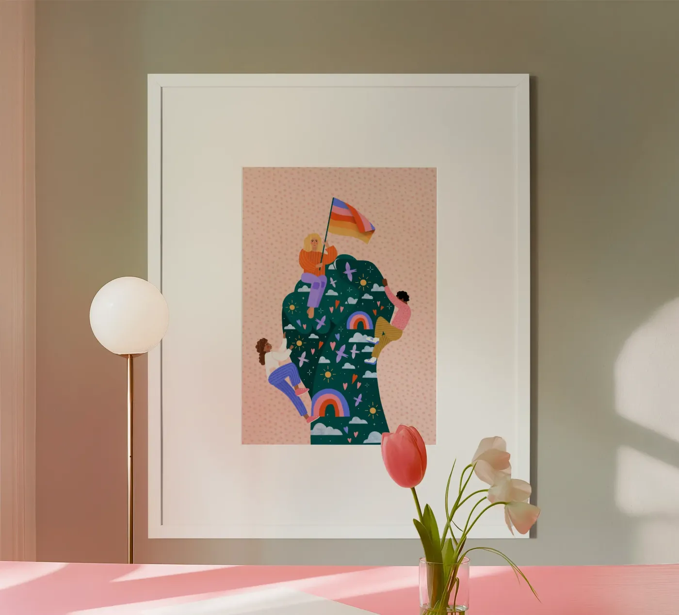 Happy Pride poster da Bea Mueller