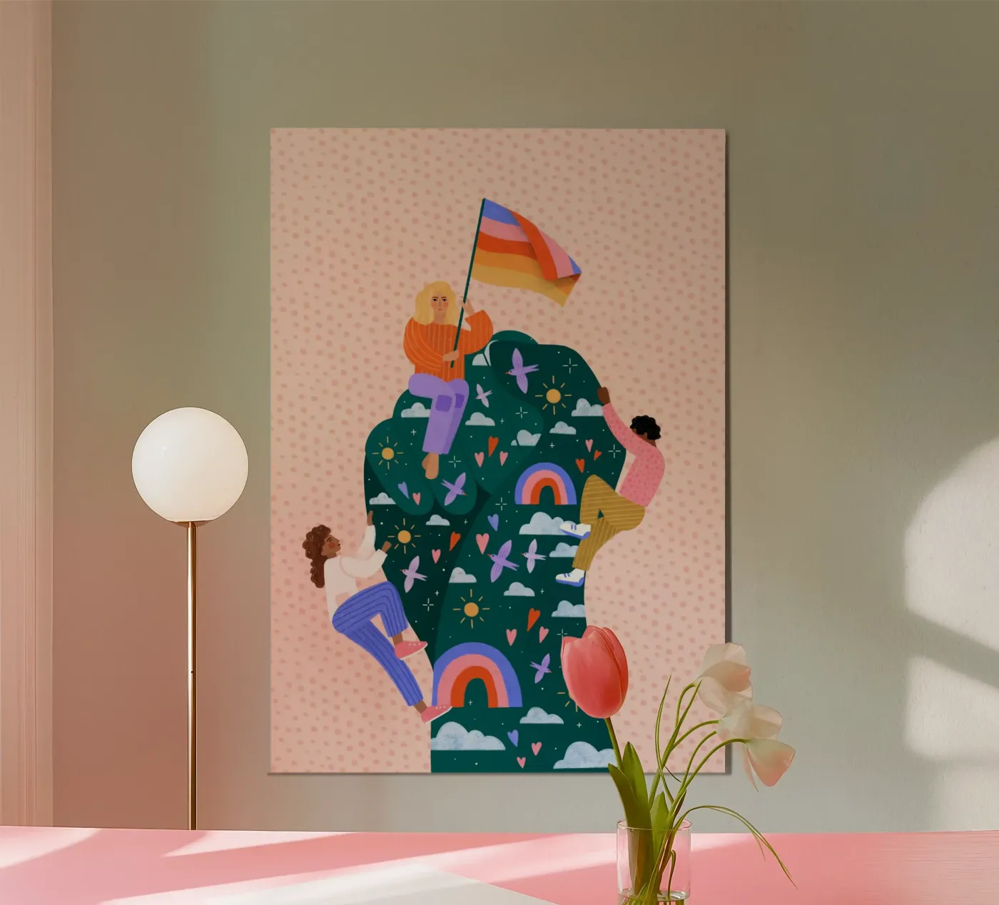 Happy Pride poster da Bea Mueller