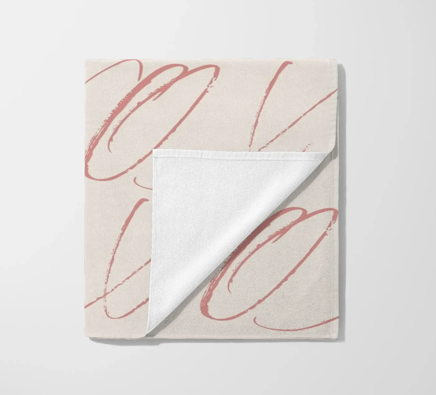 XOXO Pattern (pink) telo mare da Quotes