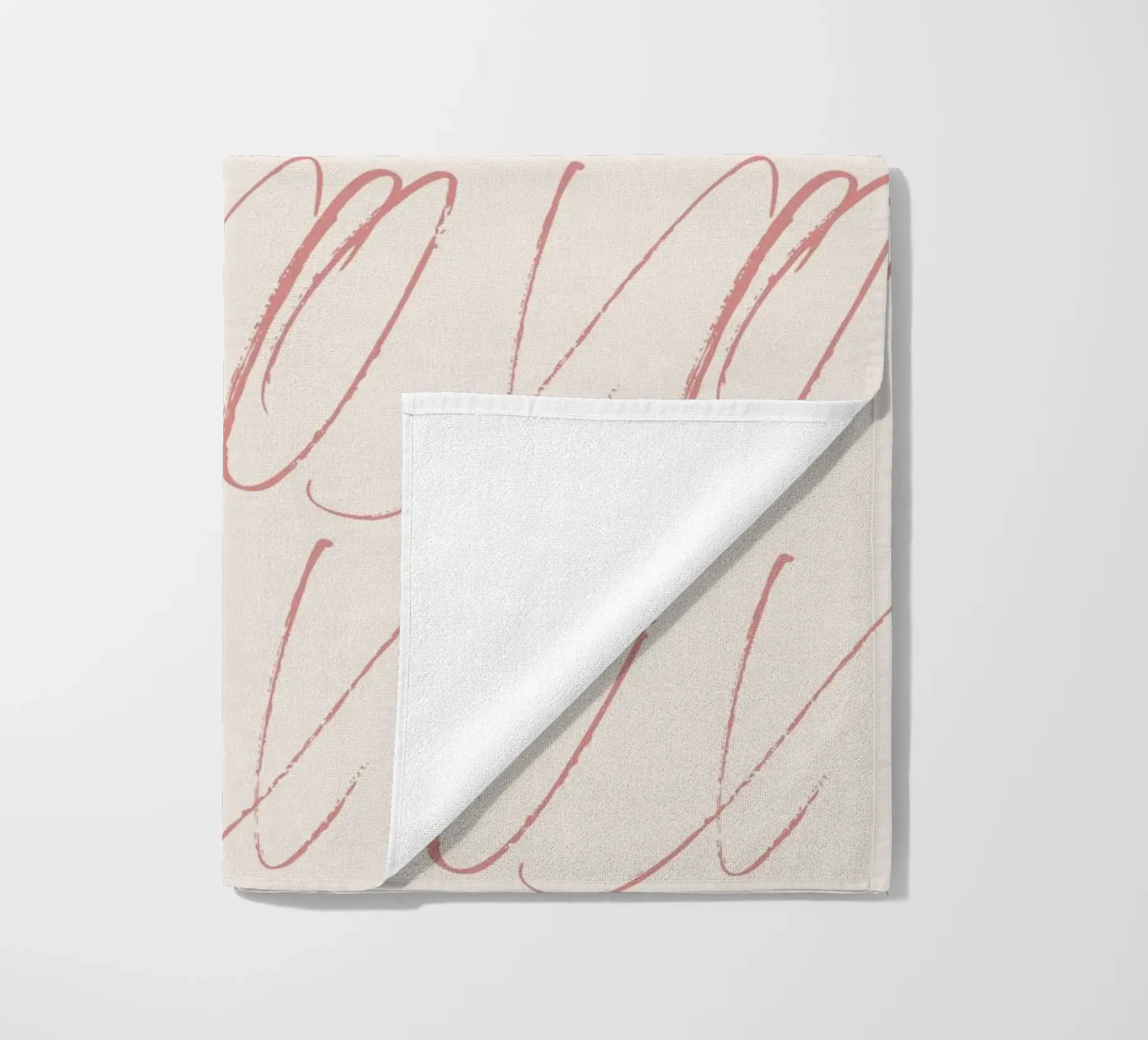 XOXO Pattern (pink) telo mare da Quotes