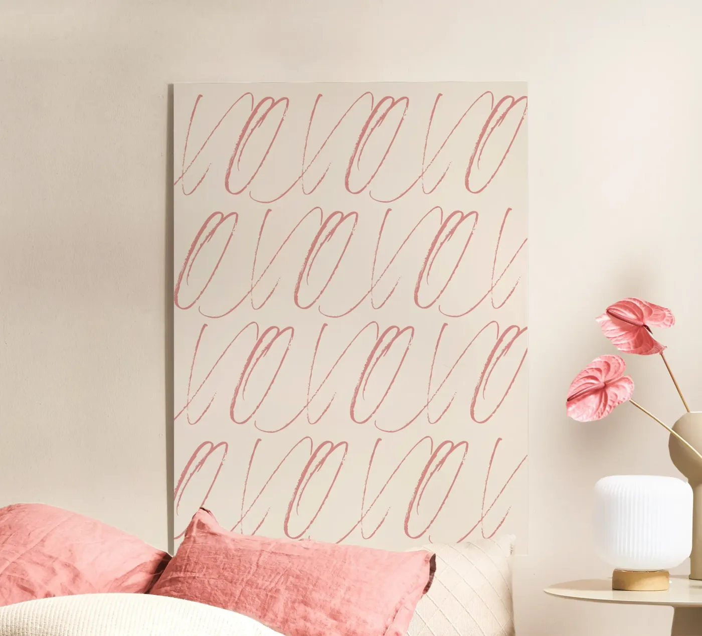 XOXO Pattern (pink) plexiglass da Quotes