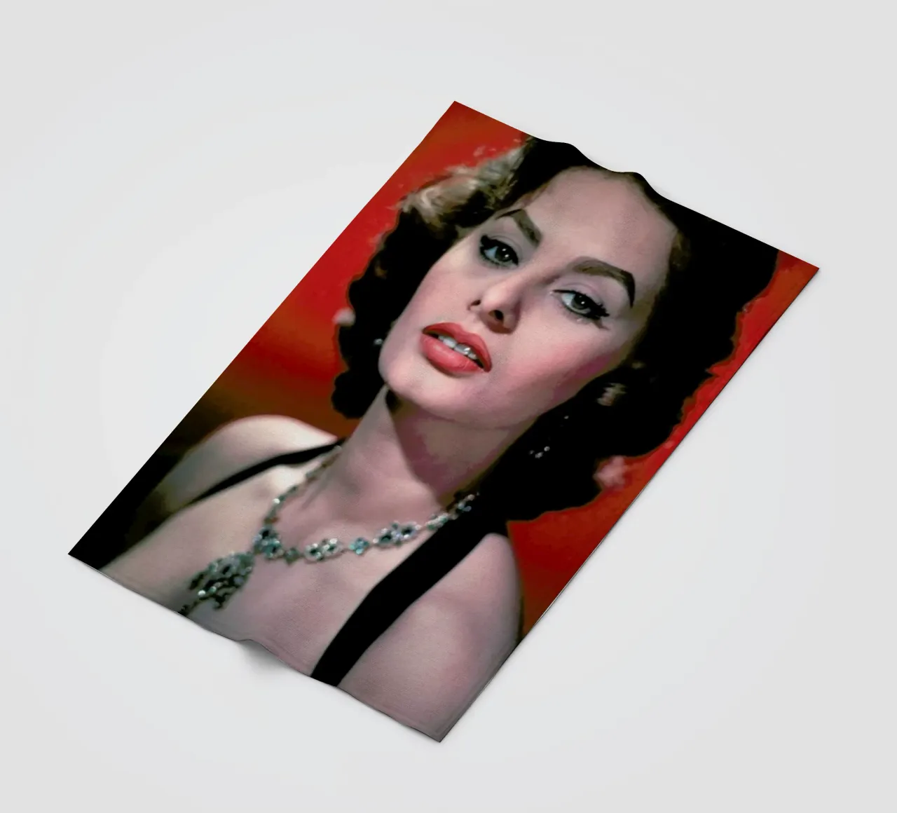 Sophia Loren, circa 1957 coperta in pile da Gallery Print and Art Limited