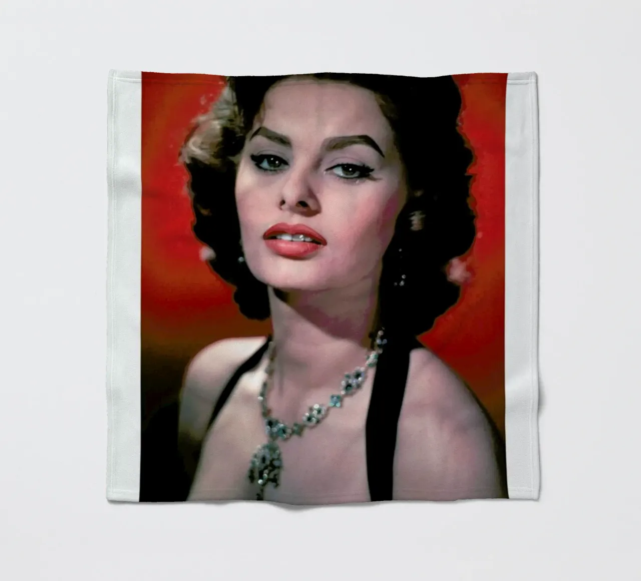 Sophia Loren, circa 1957 coperta in pile da Gallery Print and Art Limited