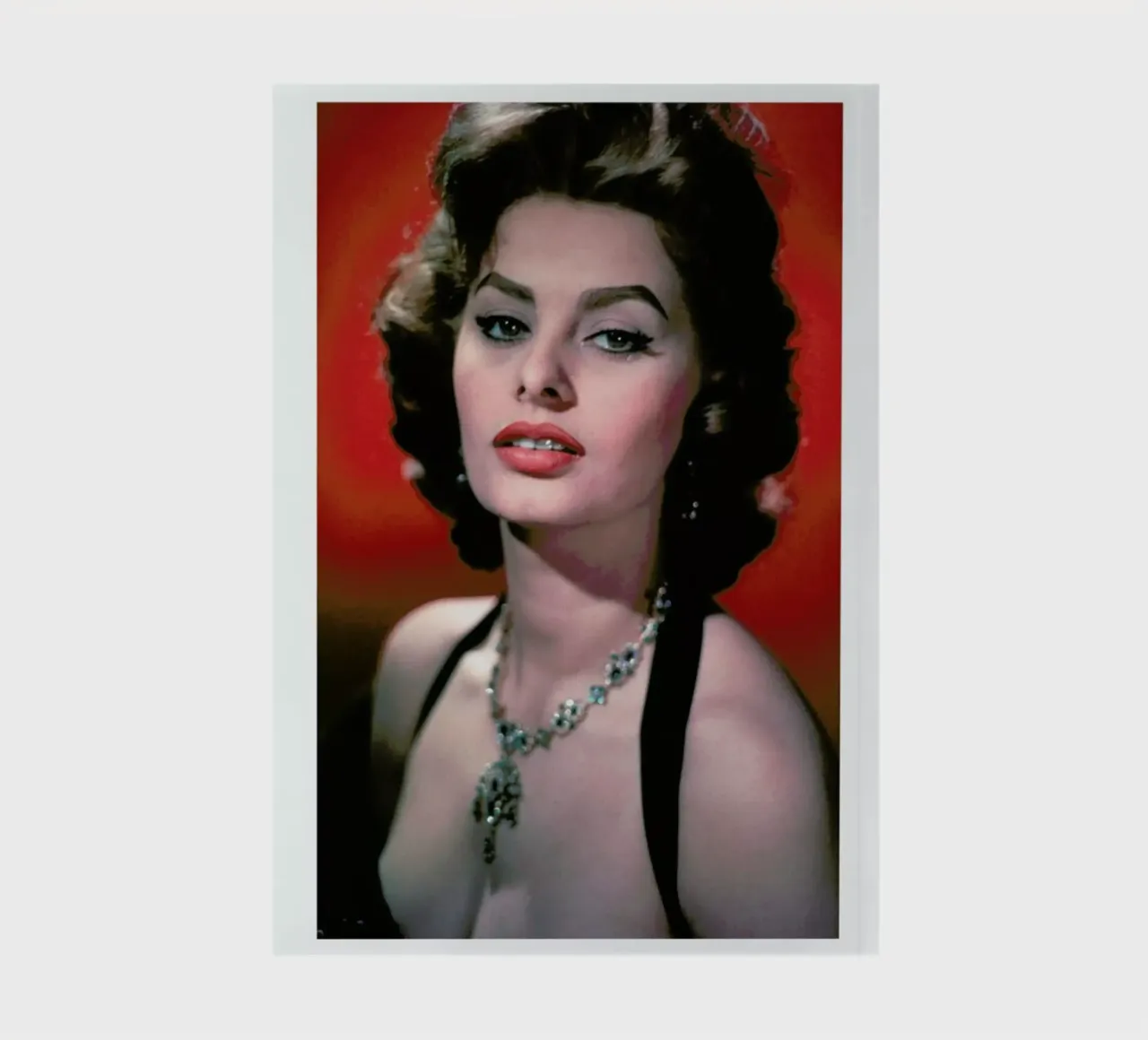 Sophia Loren, circa 1957 notebook by Gallery Print and Art Limited