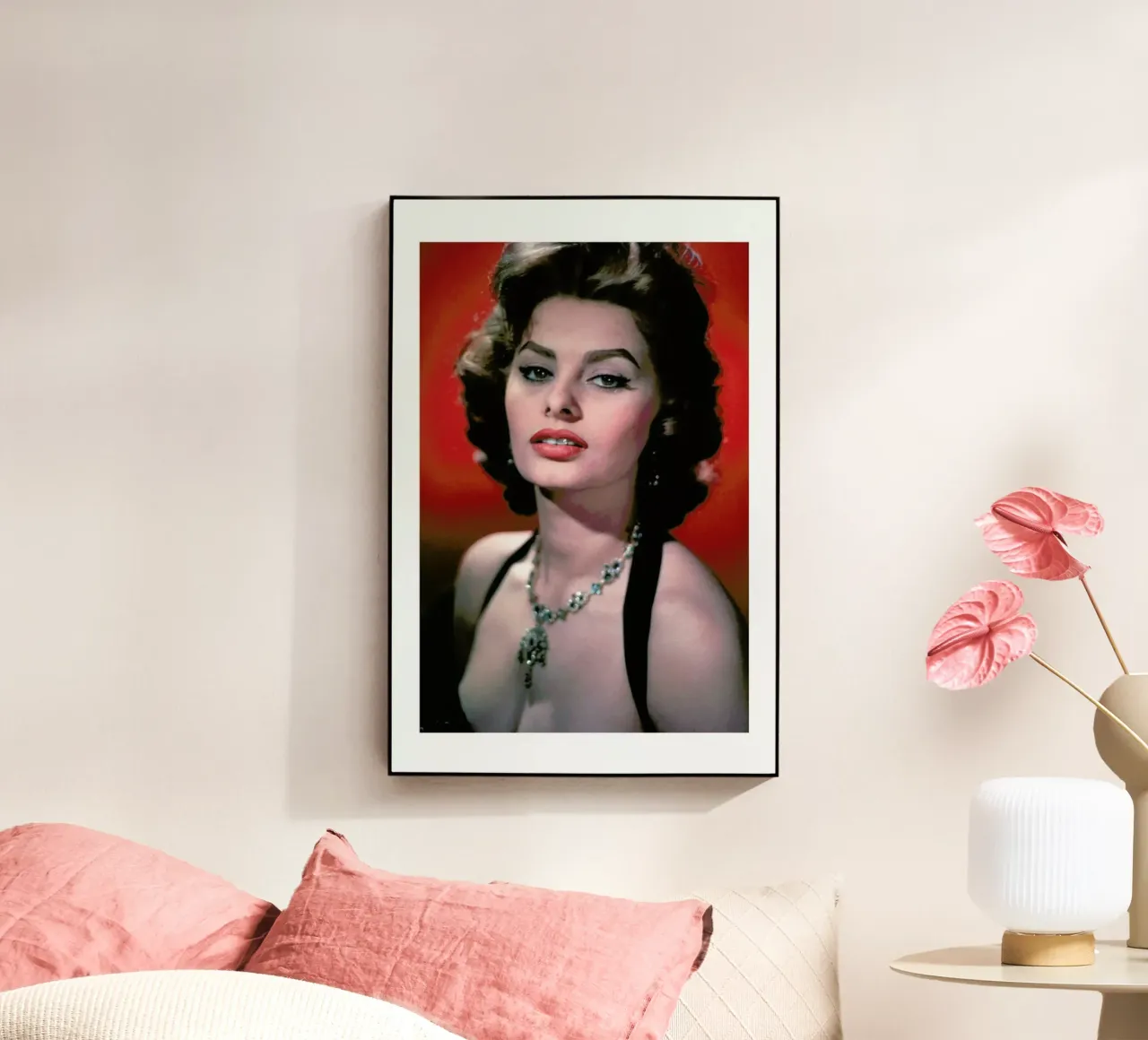 Sophia Loren, circa 1957 plexiglass da Gallery Print and Art Limited
