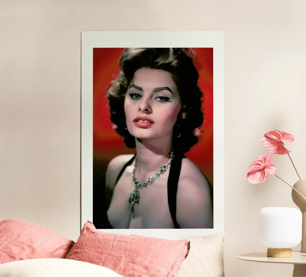 Sophia Loren, circa 1957 carta hahnemühle da Gallery Print and Art Limited