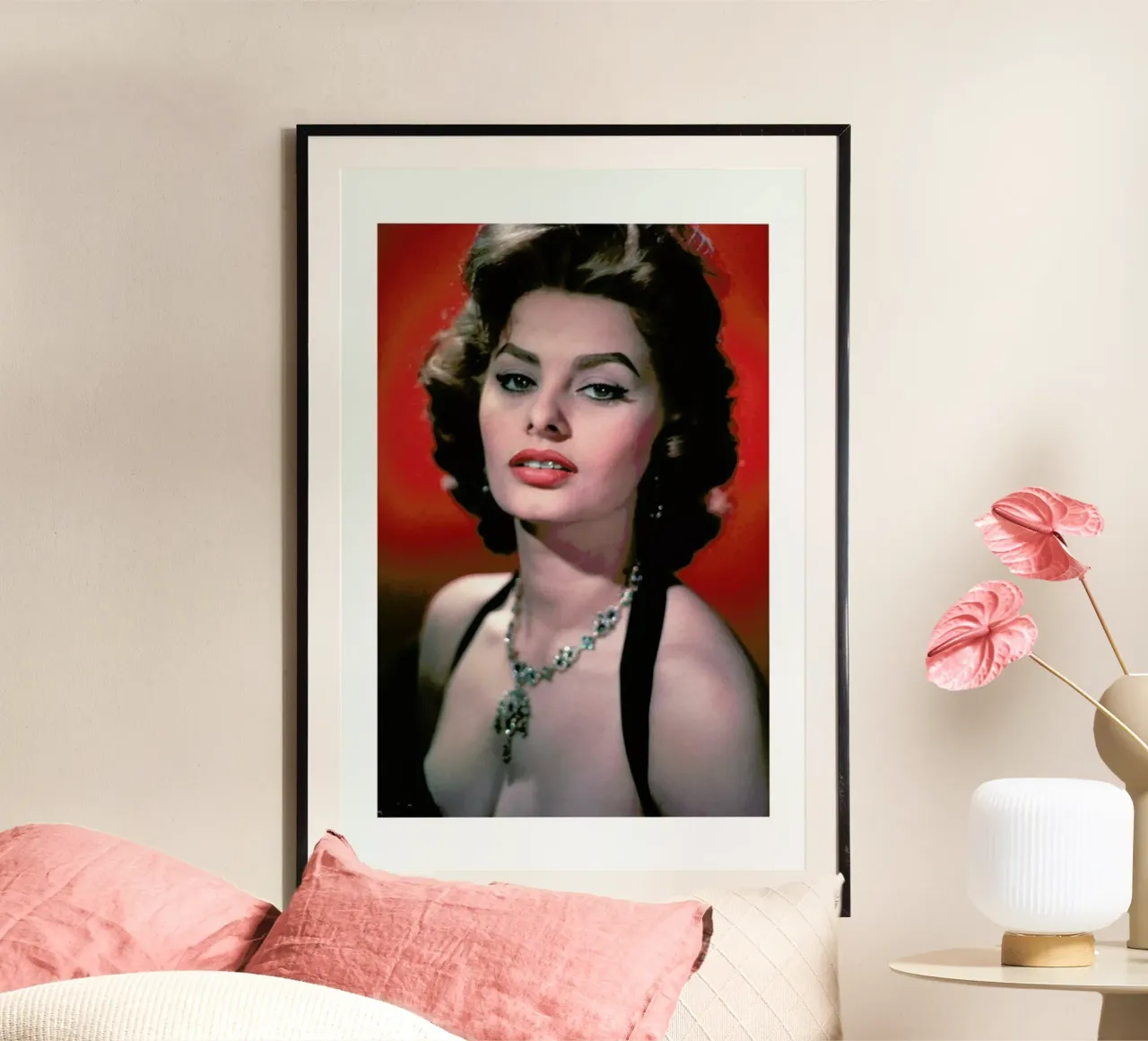 Sophia Loren, circa 1957 carta hahnemühle da Gallery Print and Art Limited