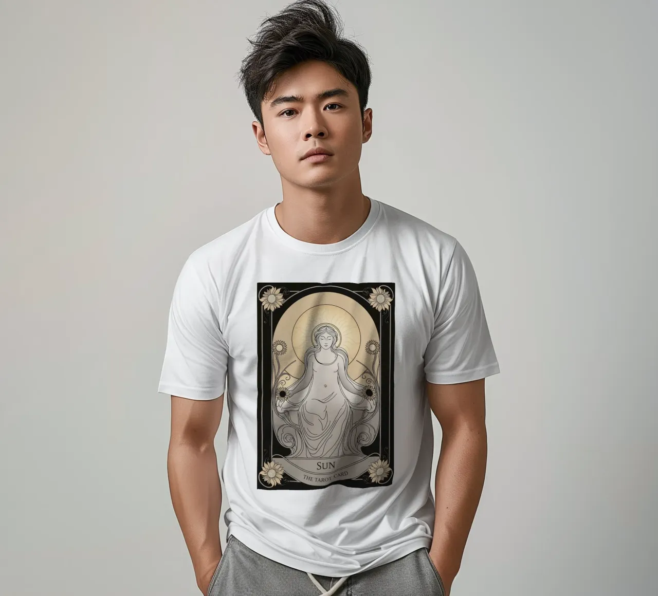 Il Sole - Luce, prosperità e gioia t-shirt da Mystique & Muse