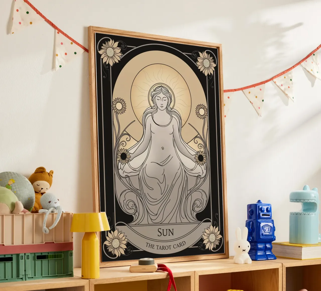 The Sun – Light, Prosperity, and Joy acrylic glass by Mystique & Muse