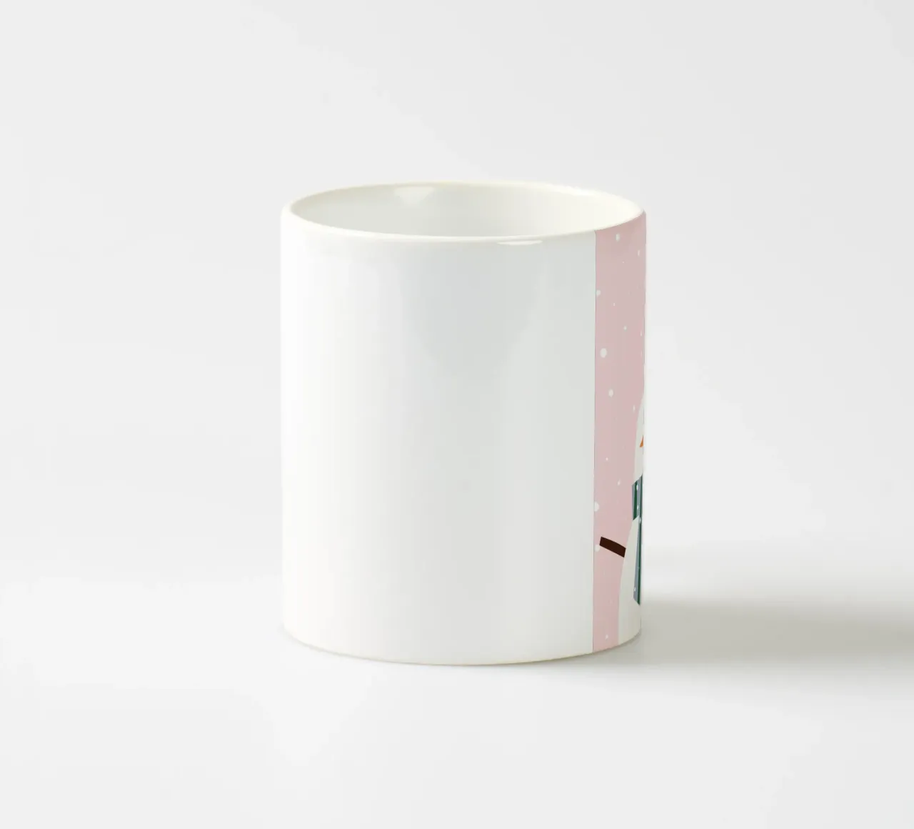 Schneemann tazza in ceramica da Ohkimiko