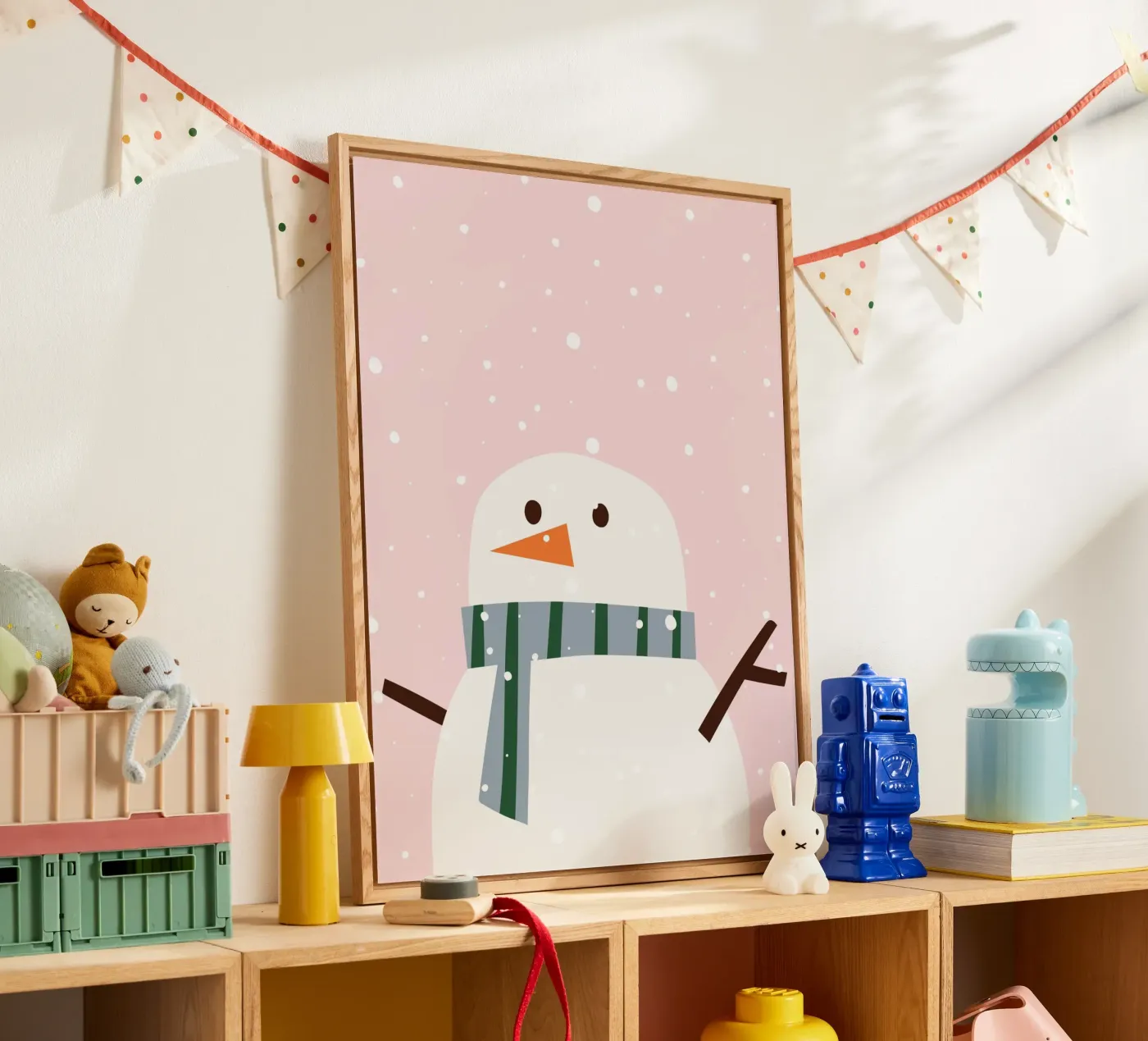Schneemann plexiglas de Ohkimiko