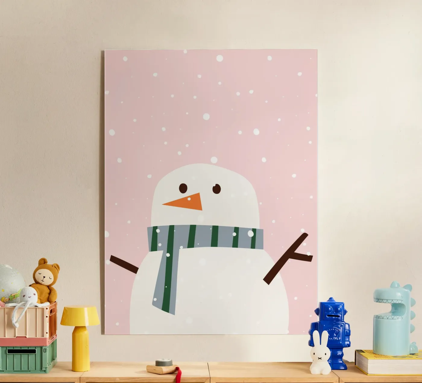 Schneemann plexiglas de Ohkimiko