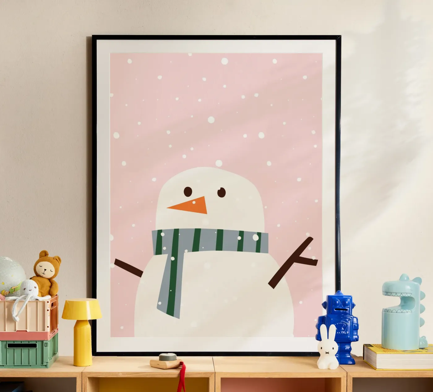Schneemann poster by Ohkimiko