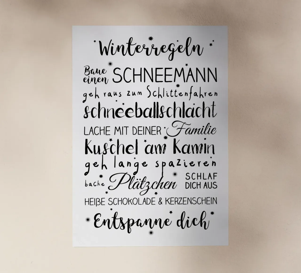 Winterregeln pellicola backlit da Ohkimiko