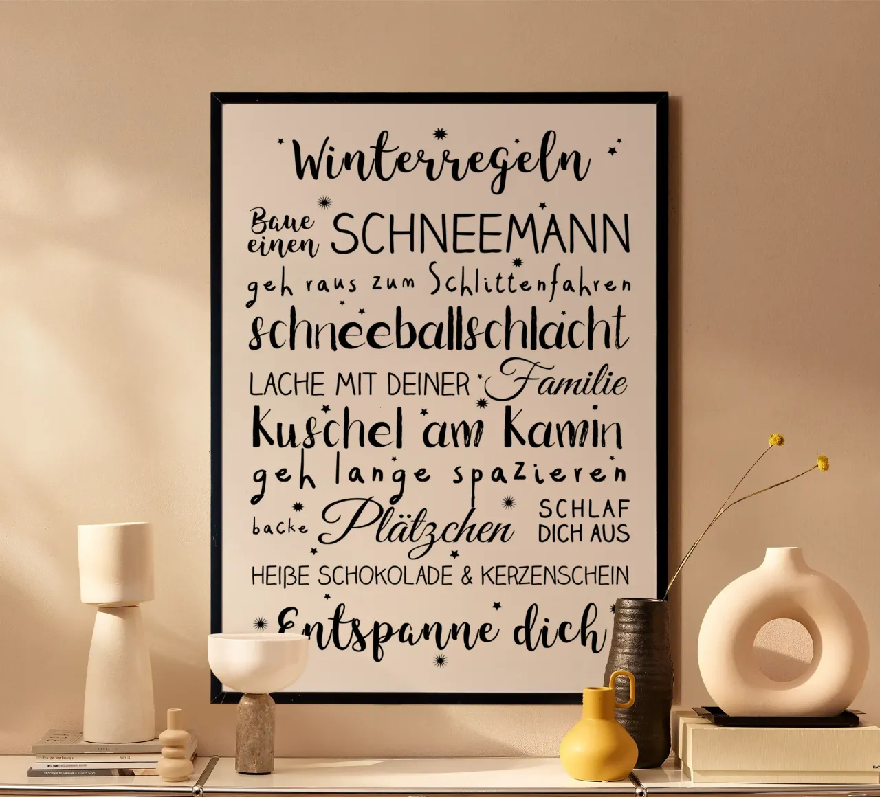 Winterregeln poster da Ohkimiko