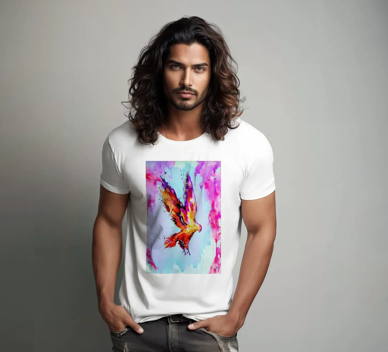Where There Is Smoke t-shirt da Marc Allante