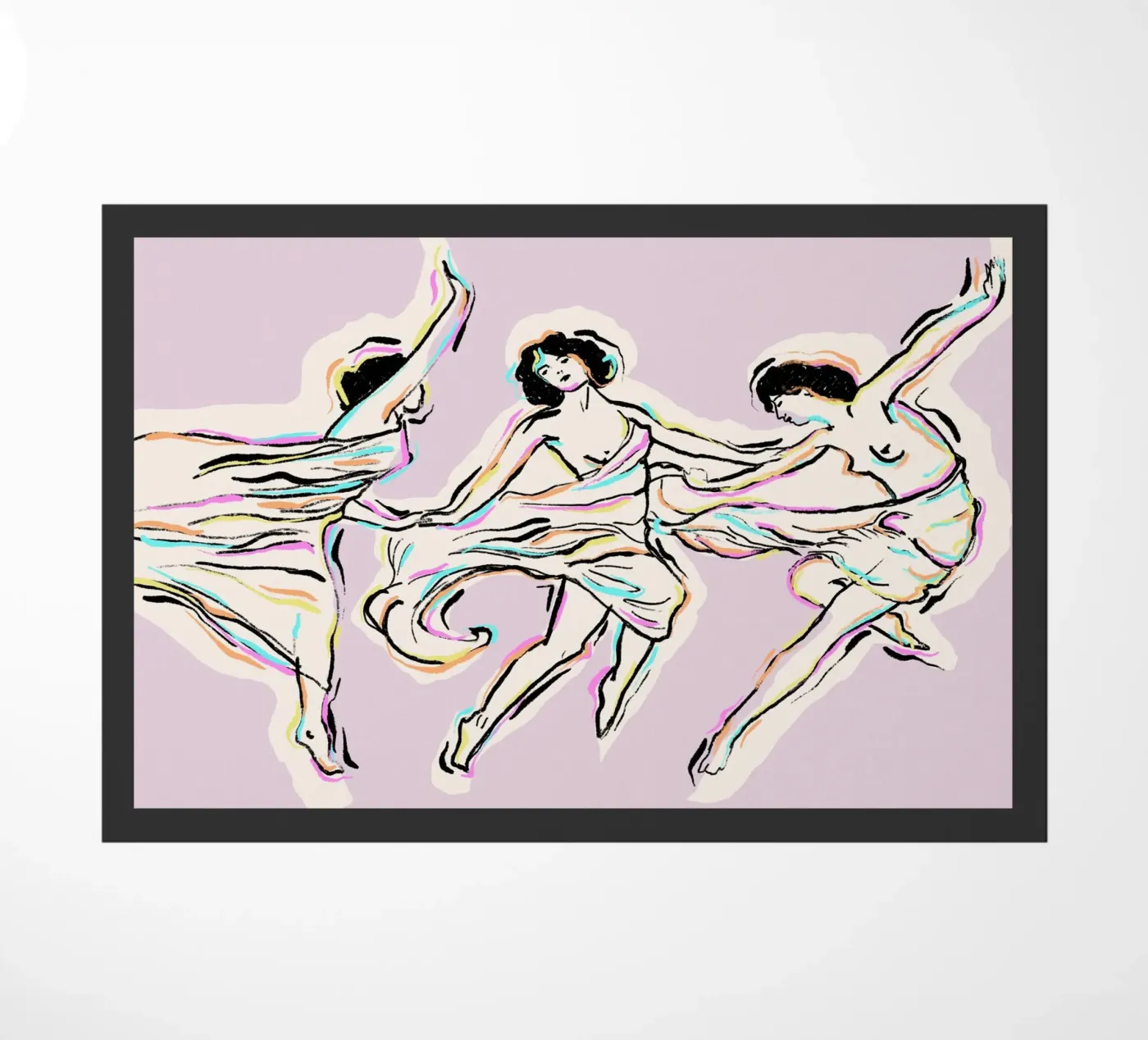 Floating Sirens deurmat van treechild