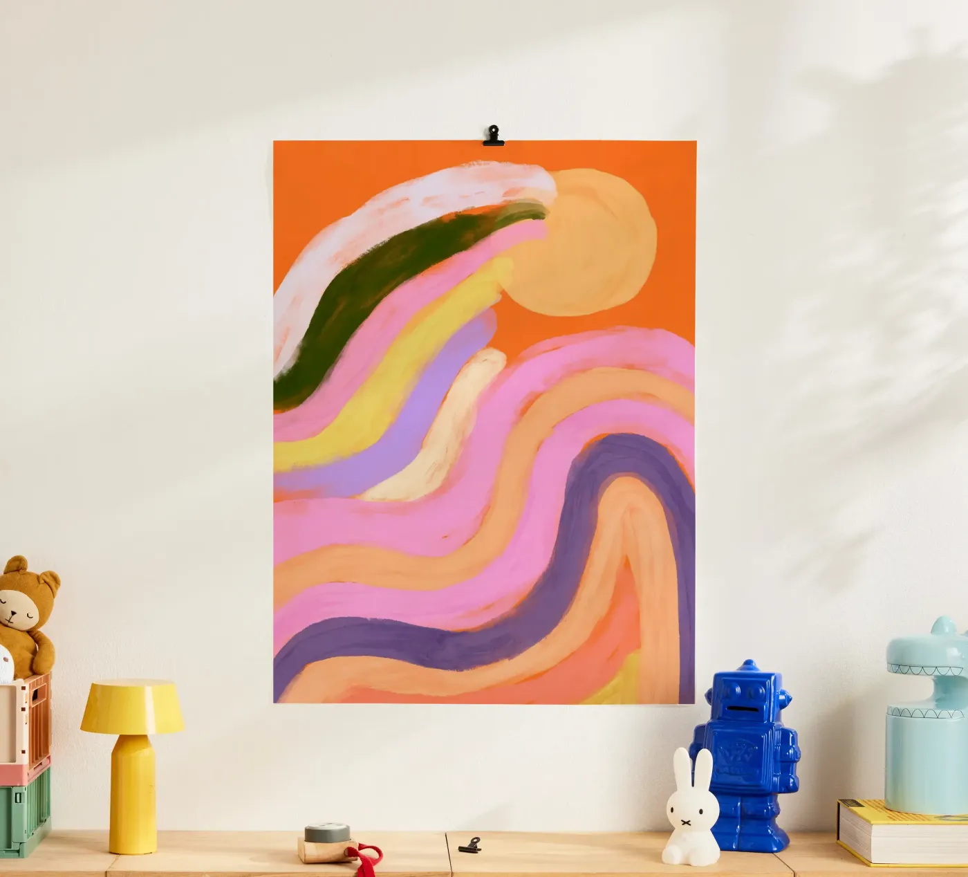 Rainbow Wave poster by treechild
