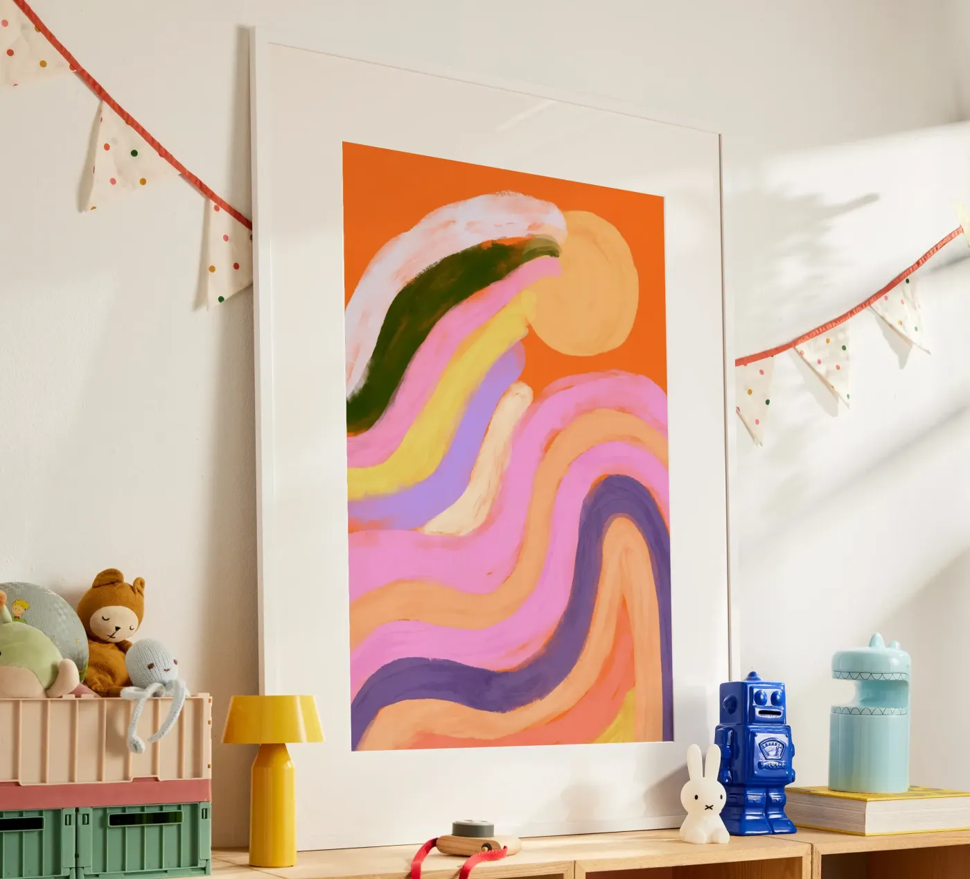 Rainbow Wave poster by treechild