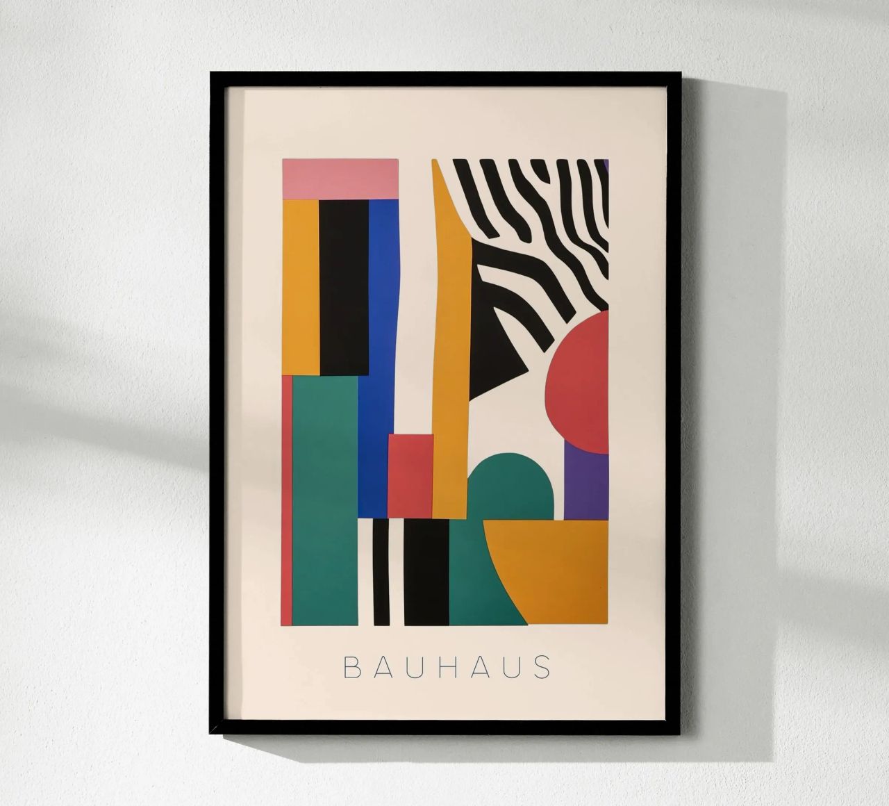 Bauhaus poster by Nikis Art Studio