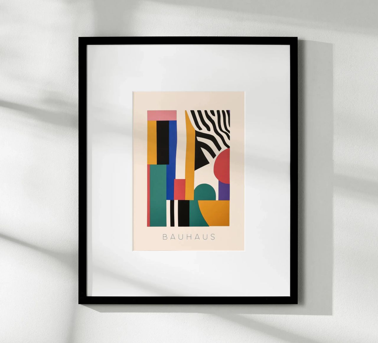 Bauhaus poster by Nikis Art Studio