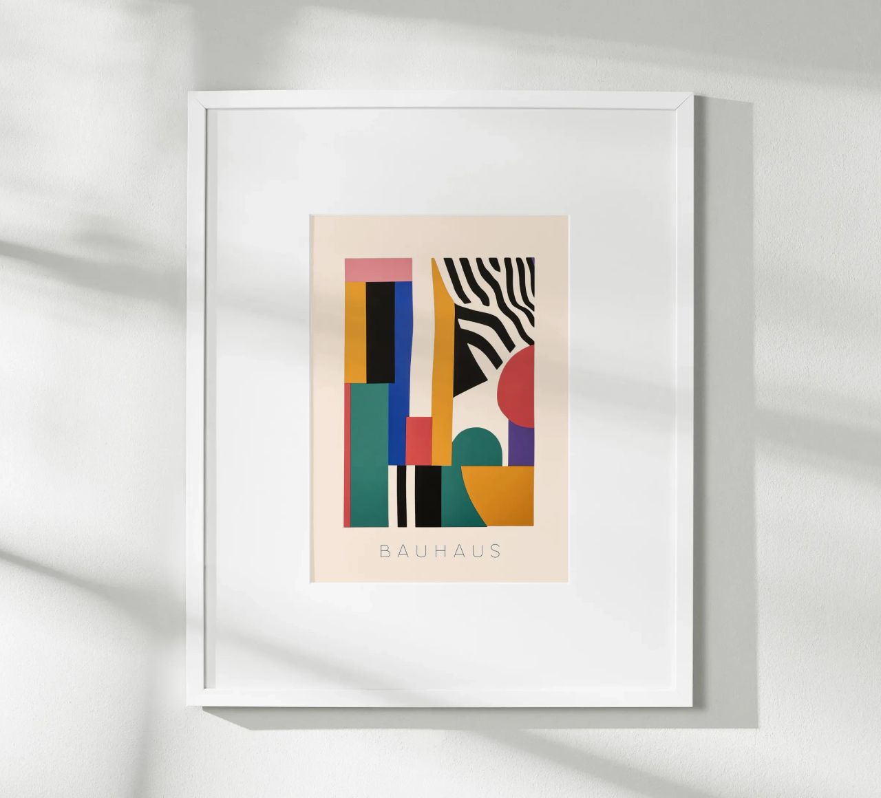 Bauhaus poster by Nikis Art Studio