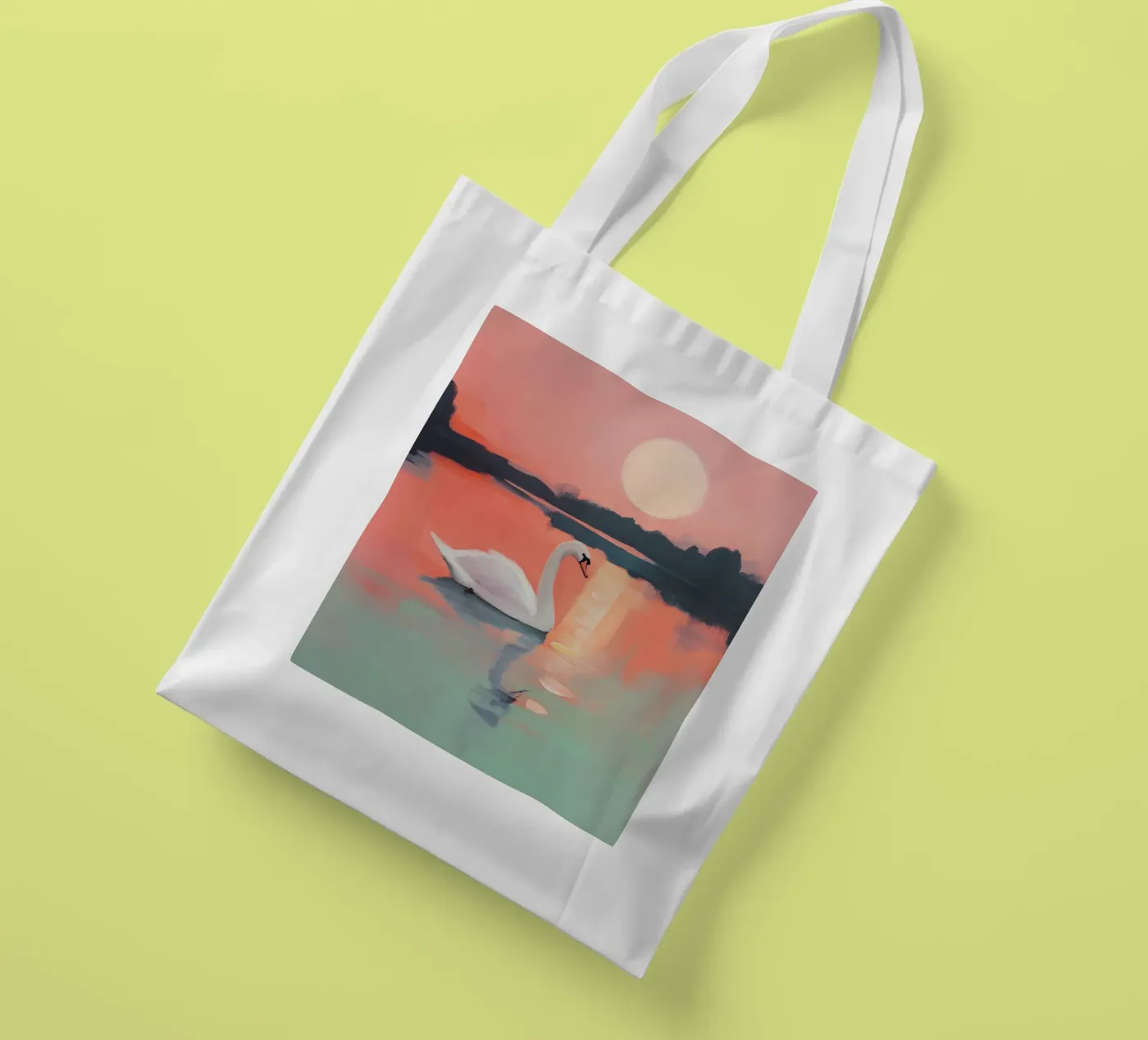 Sunset Harmony borsa in juta da treechild