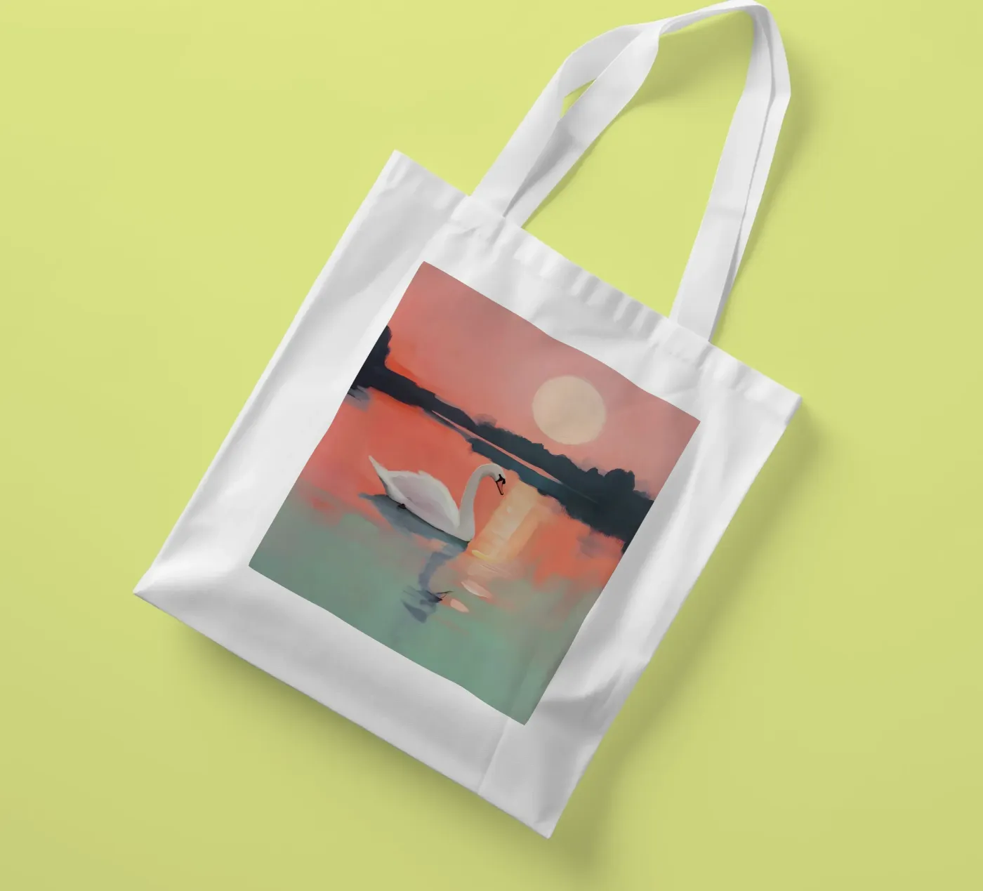 Sunset Harmony borsa in juta da treechild